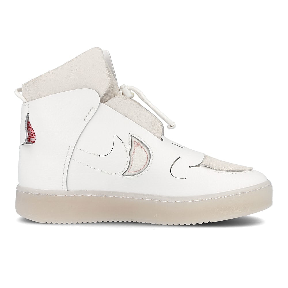 Nike wmns vandalised Summit White-Summit White - University Red Sneakers Silhouette | Overkill