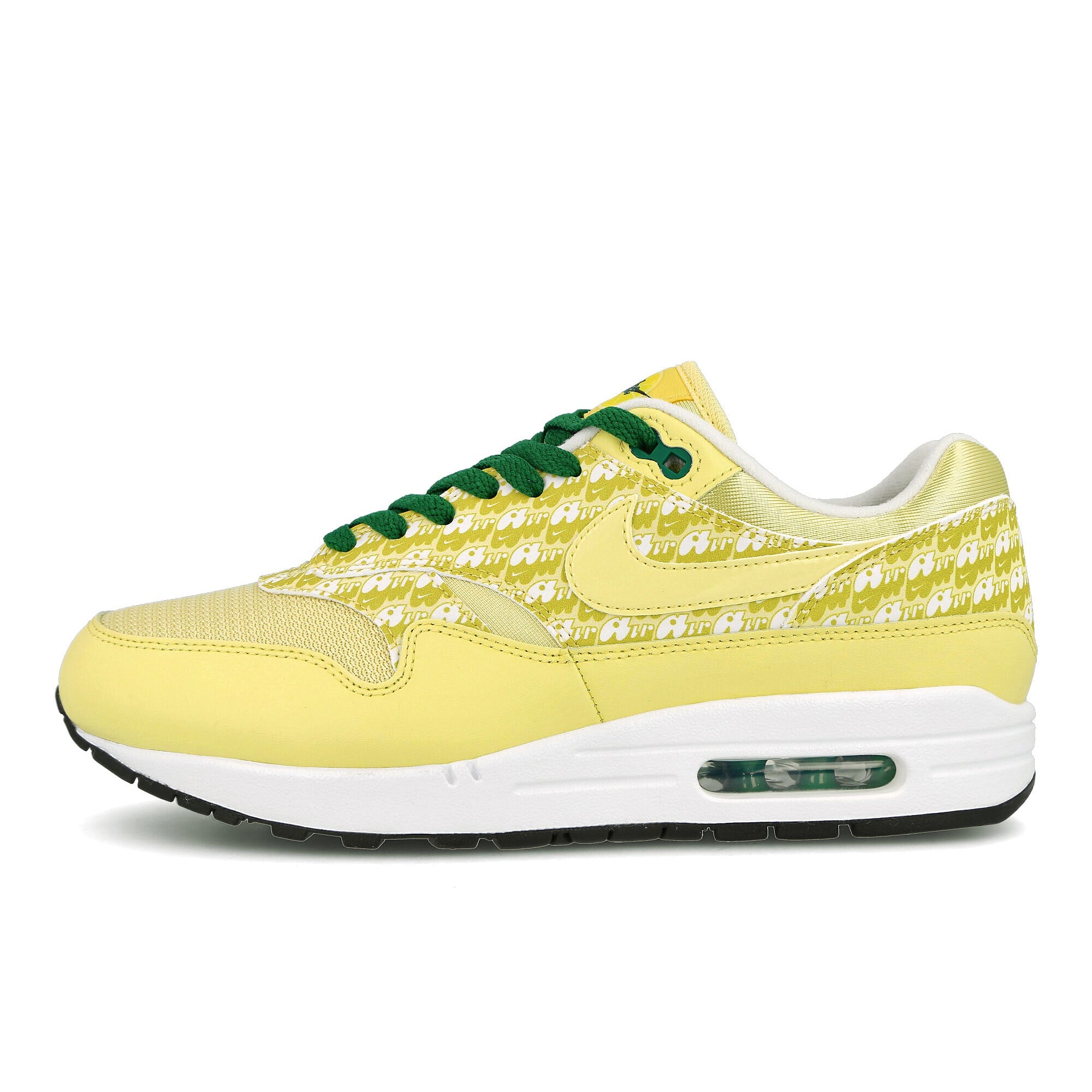 Nike air max 1 premium Lemonade-Lemonade - Pine Green - True White Low Top Sneakers CJ0609 600 | Overkill