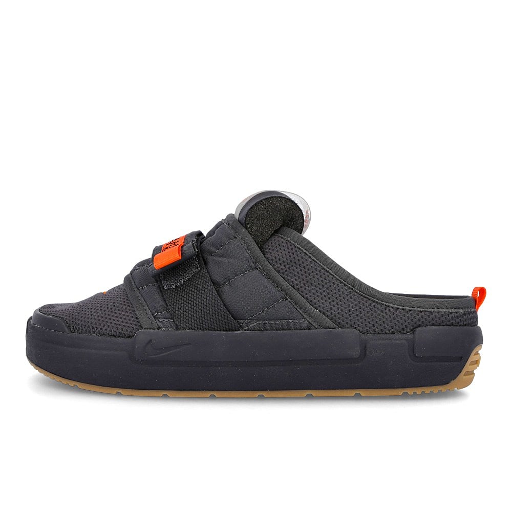 Nike offline slide Anthracite / Electro Orange - Gum Med Brown CJ0693 003 | Overkill