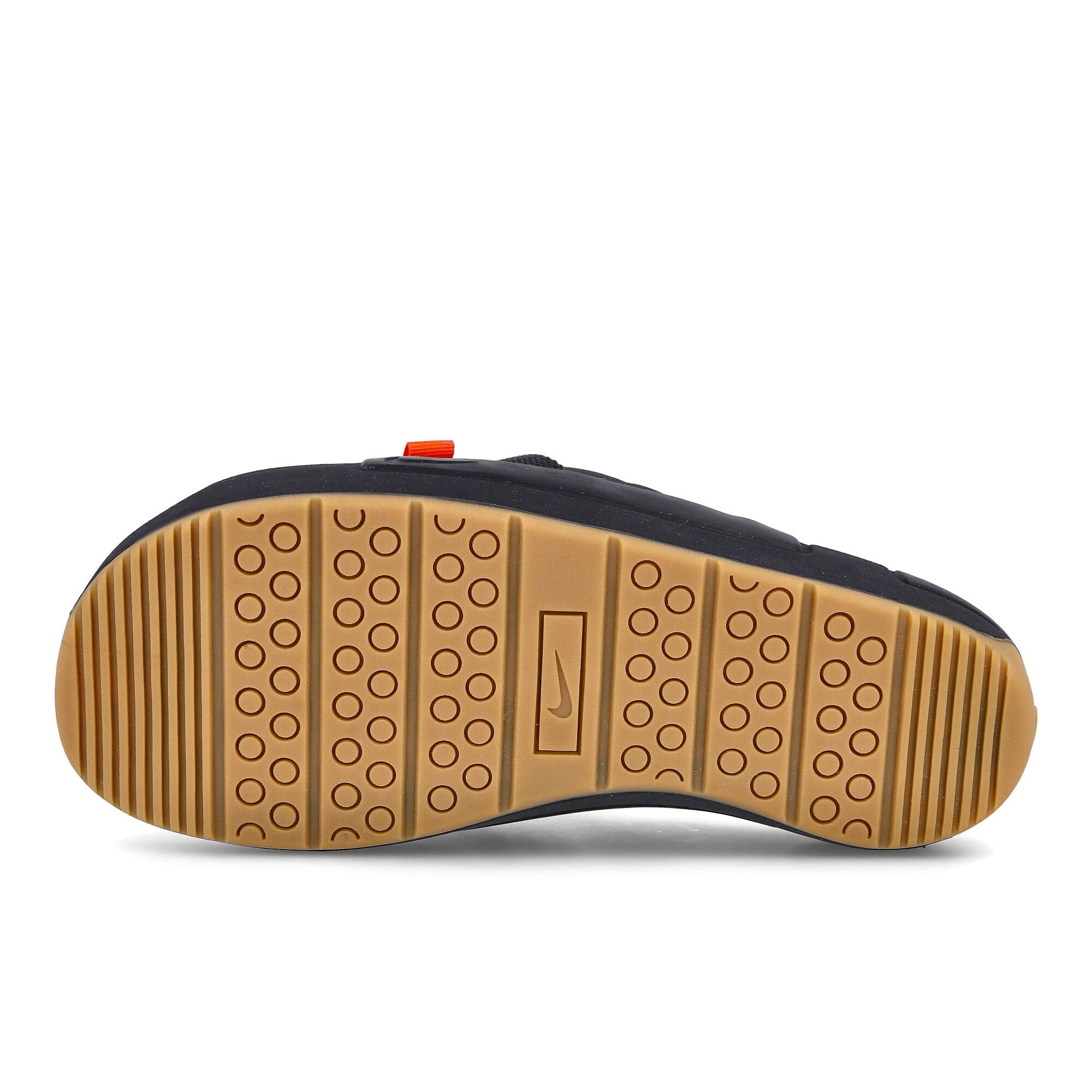 Nike offline slide Anthracite / Electro Orange - Gum Med Brown Detail view 2 | Overkill