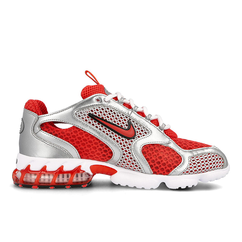 Nike Air Zoom Spiridon Cage 2 Track Red - Track Red - White Low Top Sneakers Silhouette | Overkill