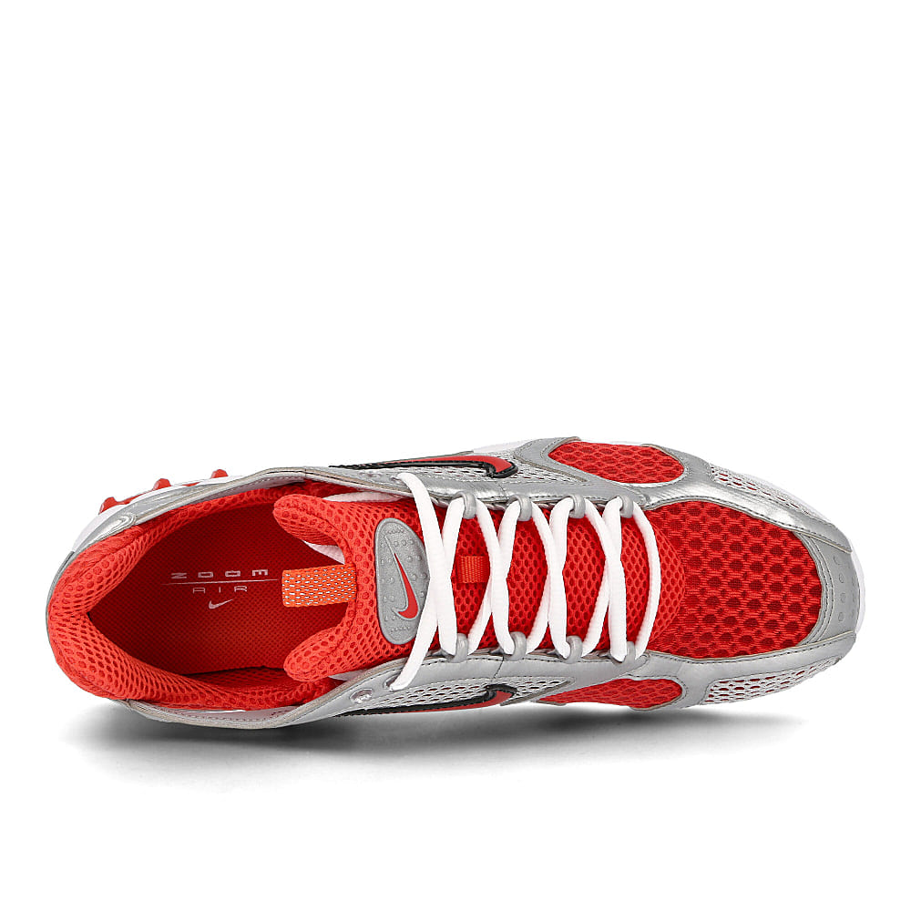 Nike Air Zoom Spiridon Cage 2 Track Red - Track Red - White Low Top Sneakers Detailfoto | Overkill