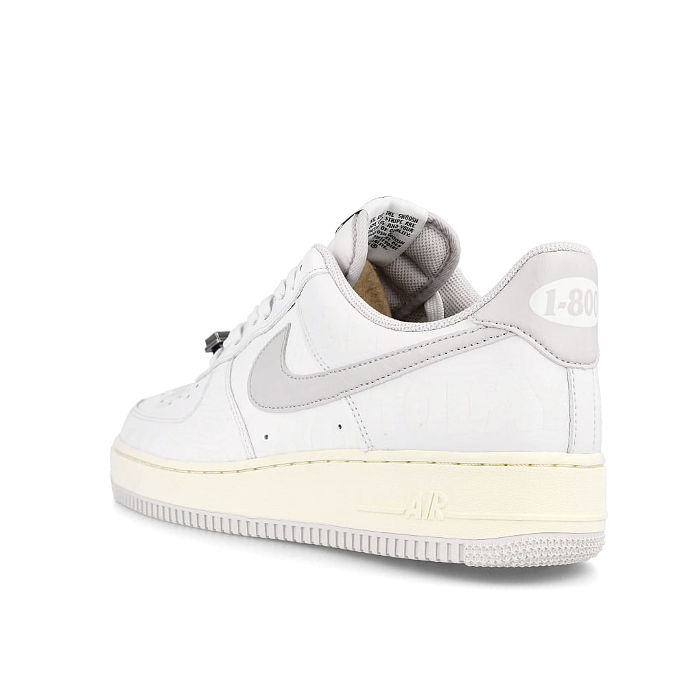 Nike air force 1 07 premium White / Vast Grey - Sail - Black Close-up | Overkill