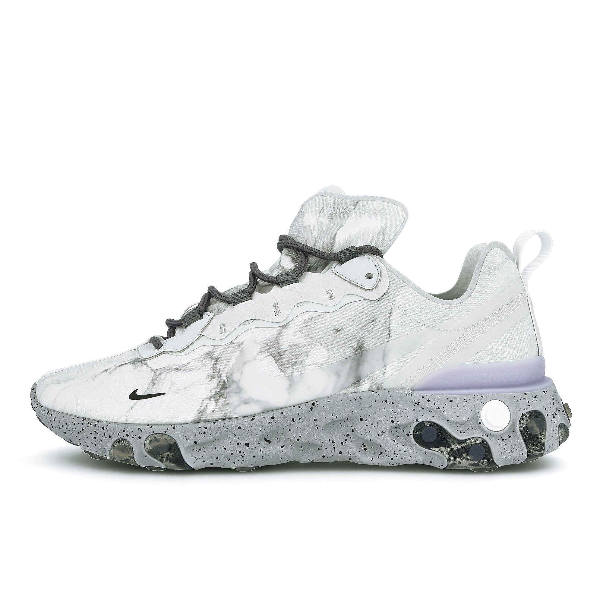 Nike Kendrick Lamar x Nike React Element 55 Pure Platinum / Clear - Wolf Grey - Black CJ3312 001 | Overkill