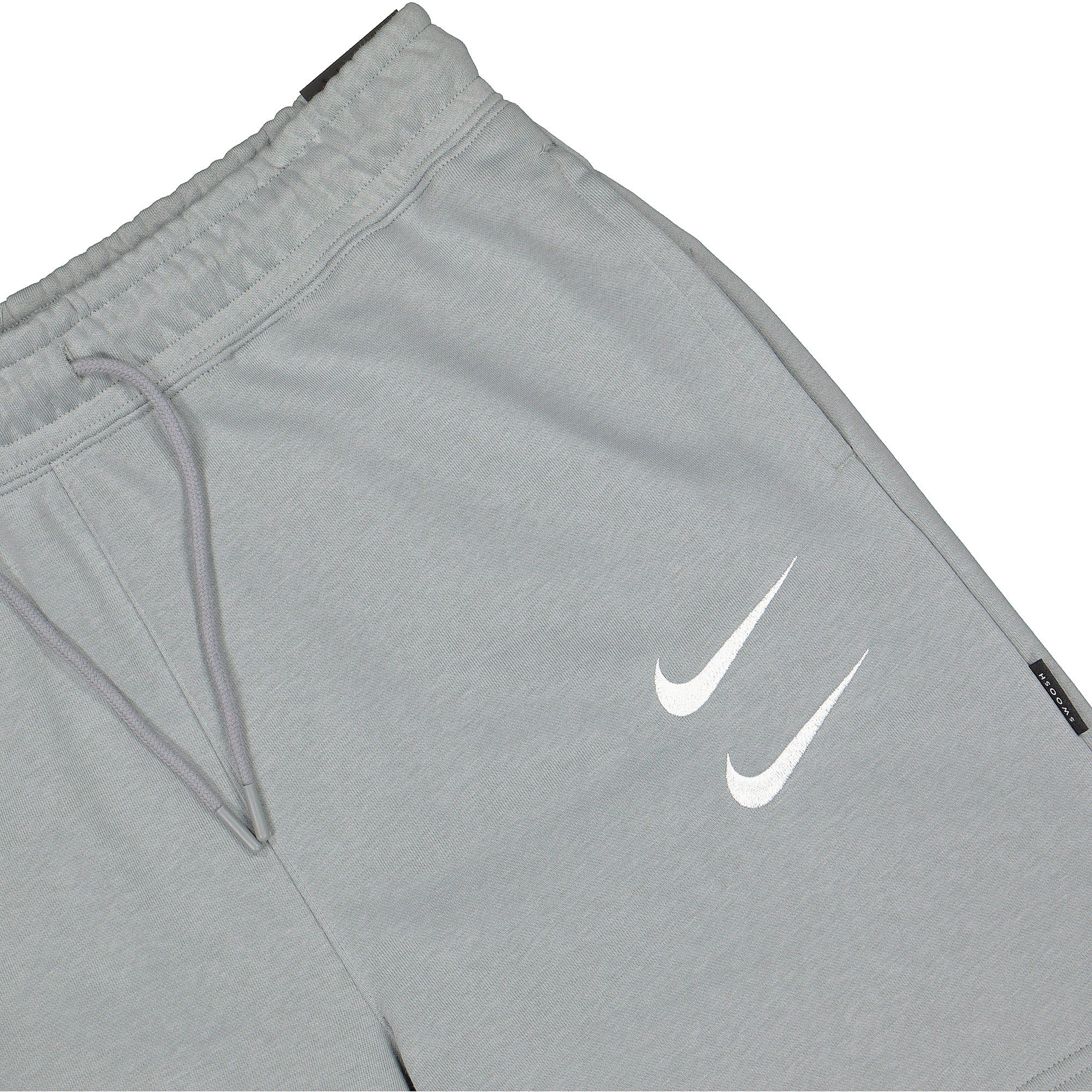 Nike NSW Swoosh Short FT Particle Grey / White Shorts Close-up | Overkill