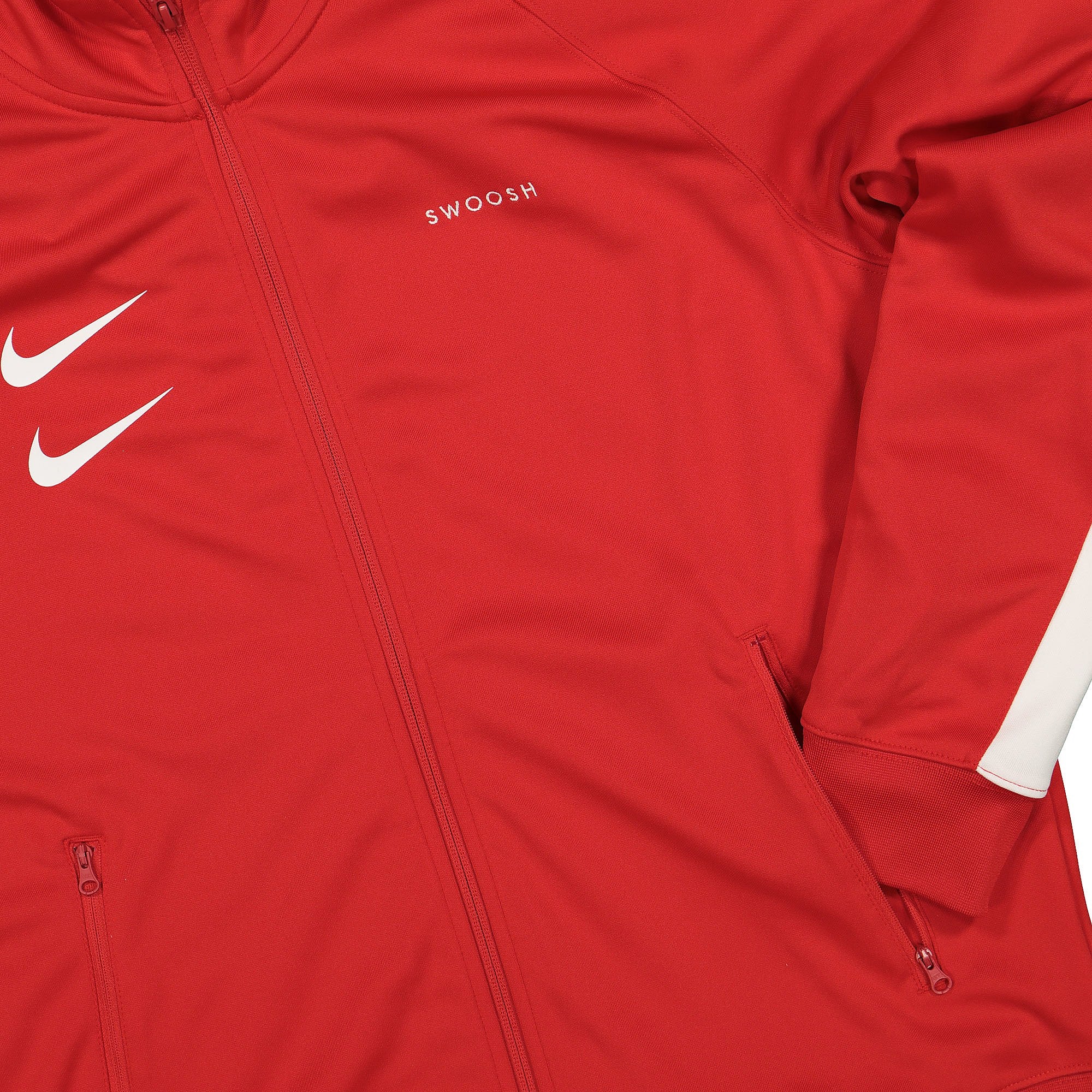 Nike NSW Swoosh Jacket PK University Red / White - Black - White Jackets Close-up | Overkill