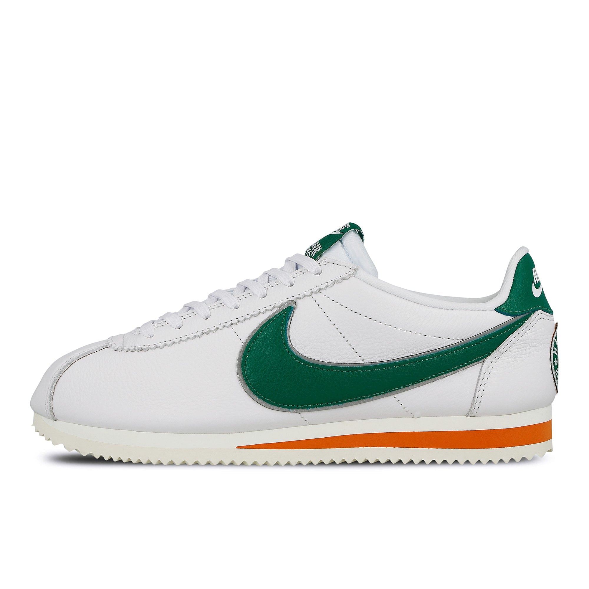 Nike Stranger Things x Nike "Hawkins High" Cortez White / Pine Green - Cosmic Clay - Sail Sneakers CJ6106 100 | Overkill