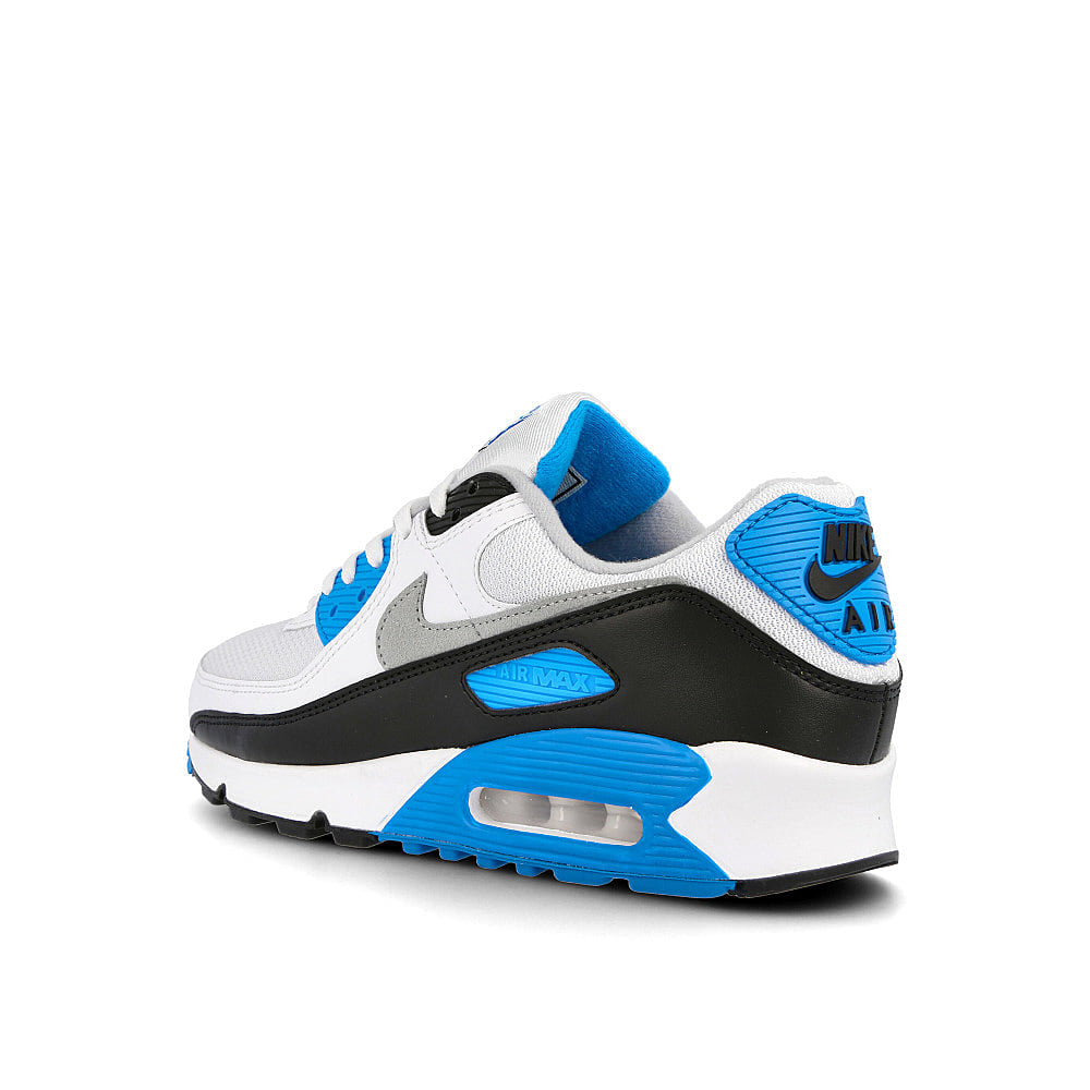 Nike air max iii White-Black - Grey Fog - Lase Blue Sneakers Material | Overkill