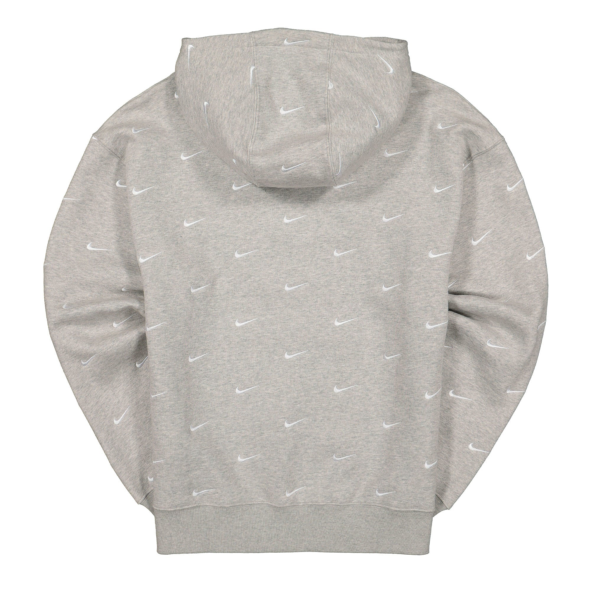 Nike NRG Swoosh Logo Hoodie Grey Heather Hoodies Material | Overkill