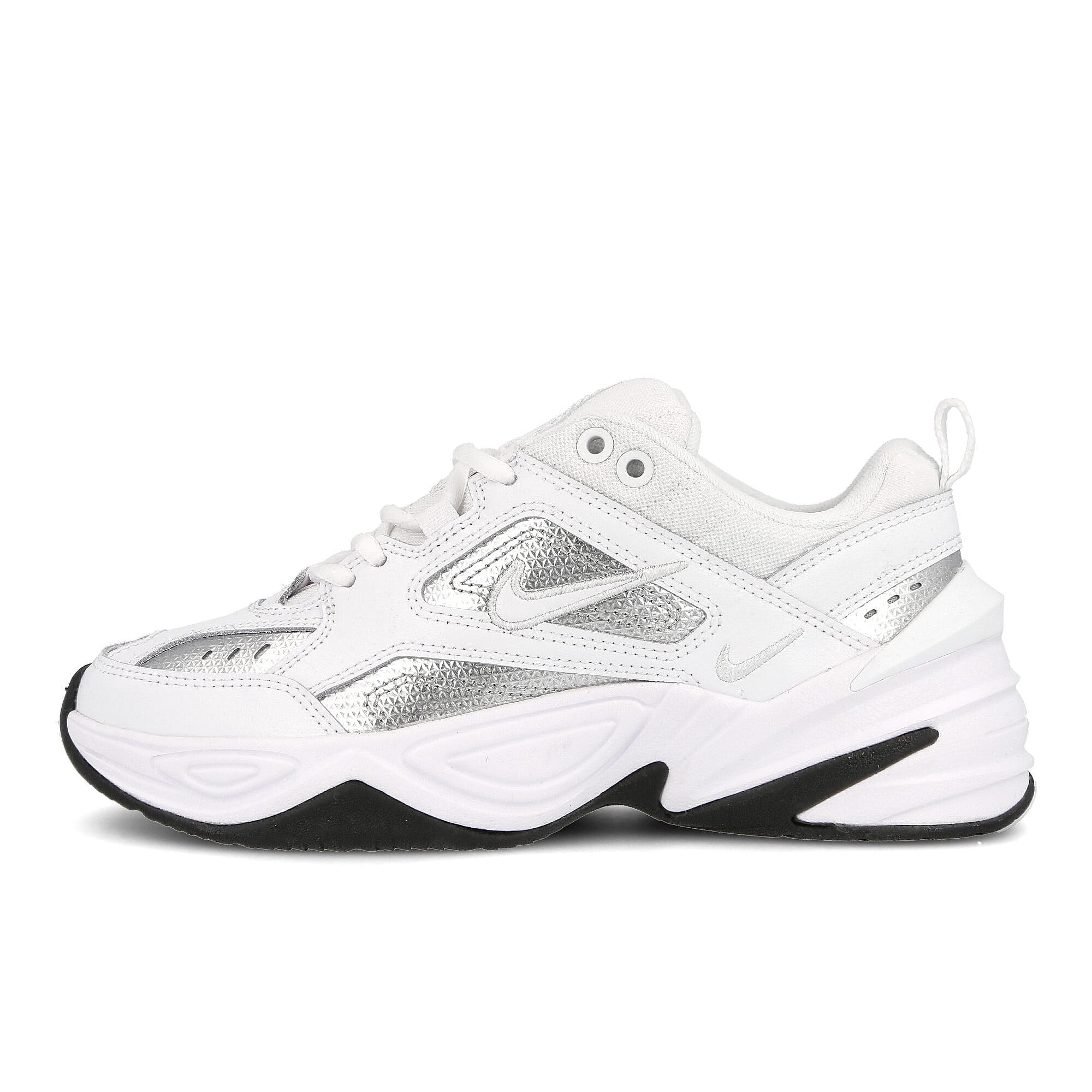 Nike wmns m2k tekno essential White-White - Metallic Silver - Black Sneakers CJ9583 100 | Overkill