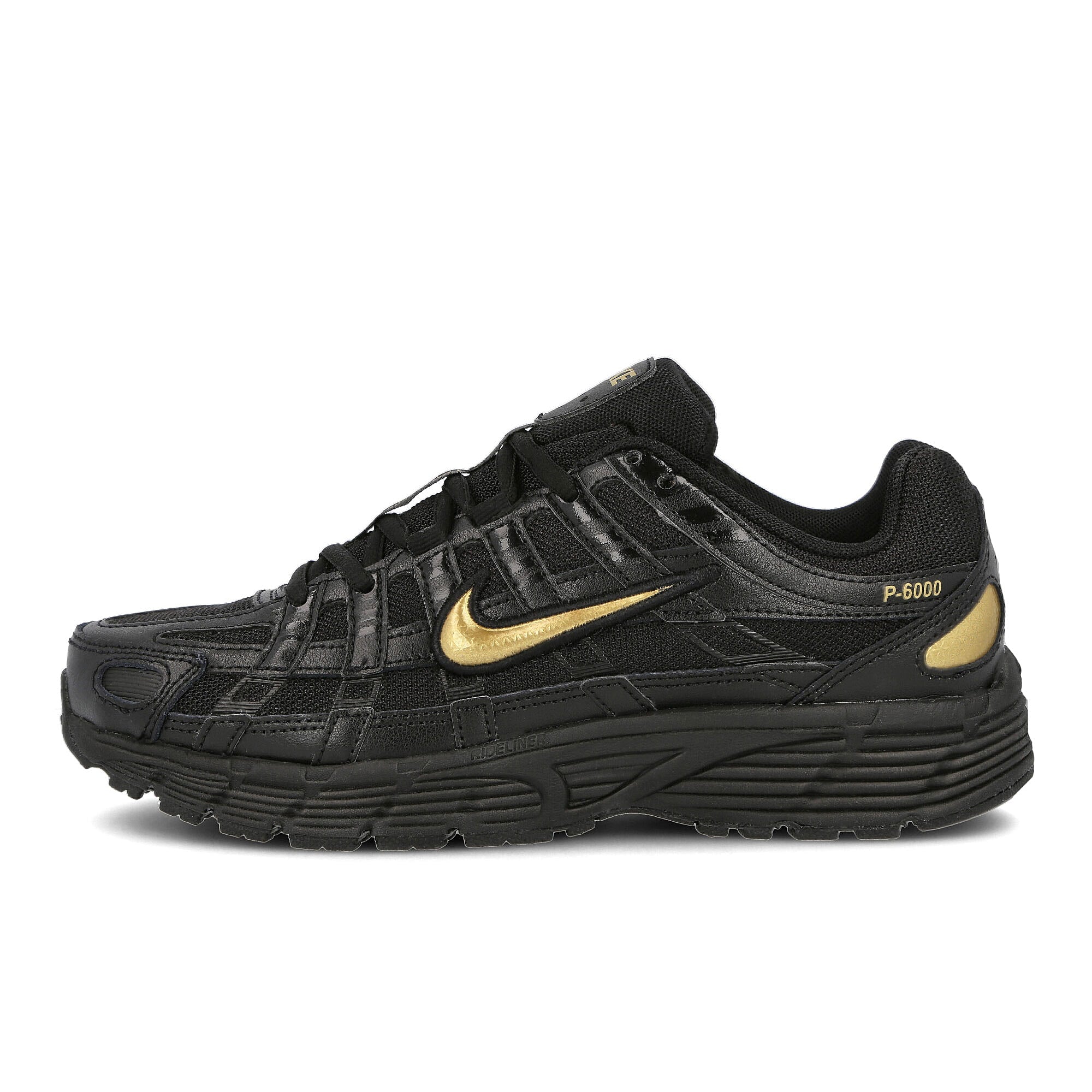 Nike wmns p-6000 essential Black-Metallic Gold - Off Noir Low Top Sneakers CJ9584 002 | Overkill