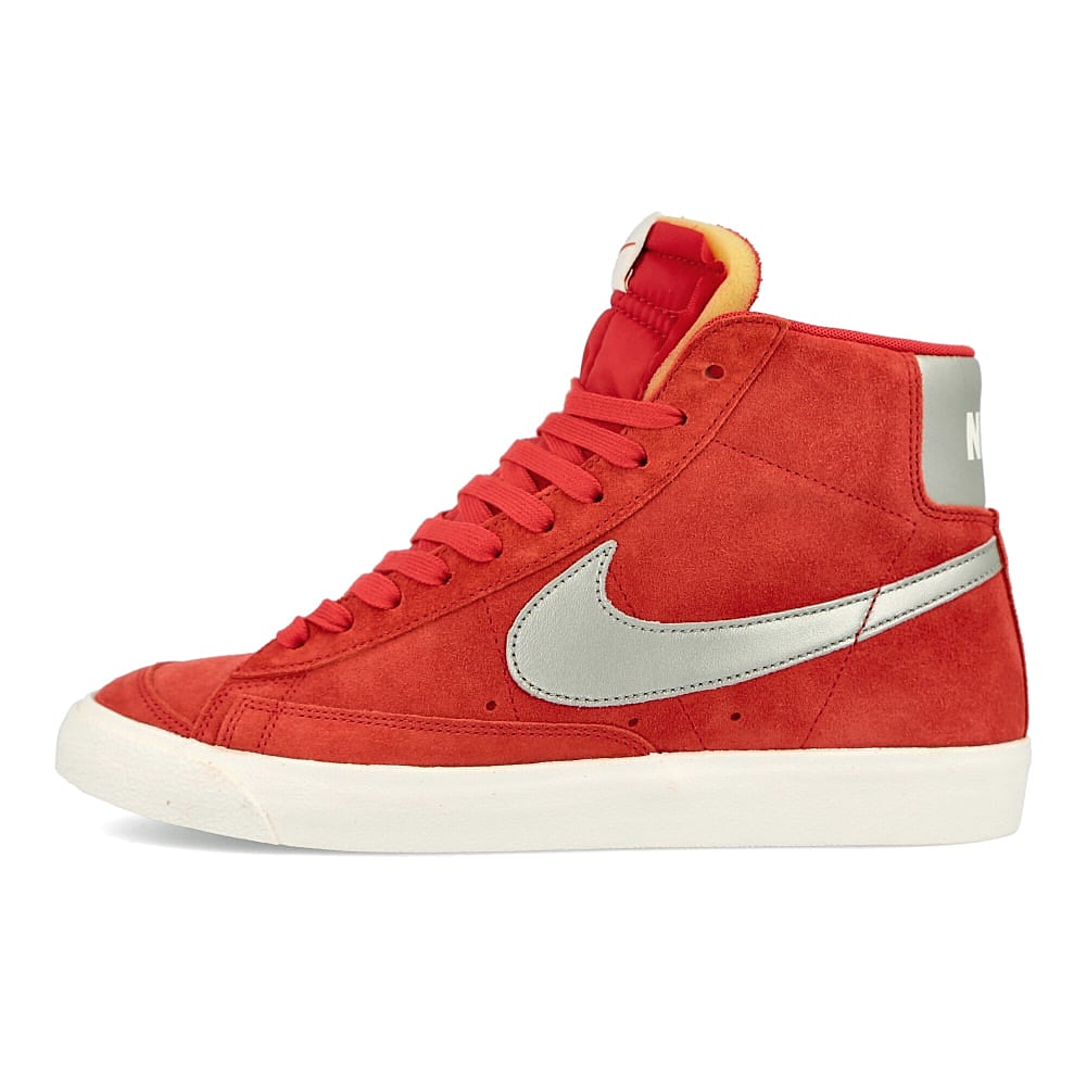 Nike blazer '77 University Red-Metallic Silver - Sail High Top Sneakers CJ9693 600 | Overkill