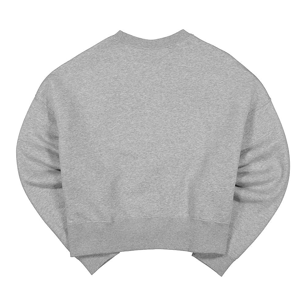 Nike Wmns NSW Crew Fleece Trend Dark Grey Heather / White Sweatshirts Material | Overkill