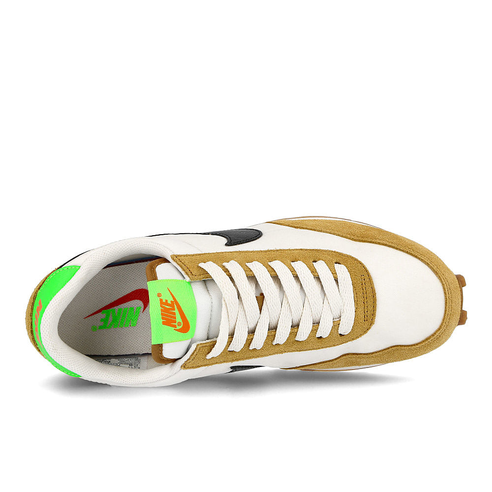 Nike wmns daybreak Wheat-Black - Phantom - Scream Green Low Top Sneakers Detailfoto | Overkill