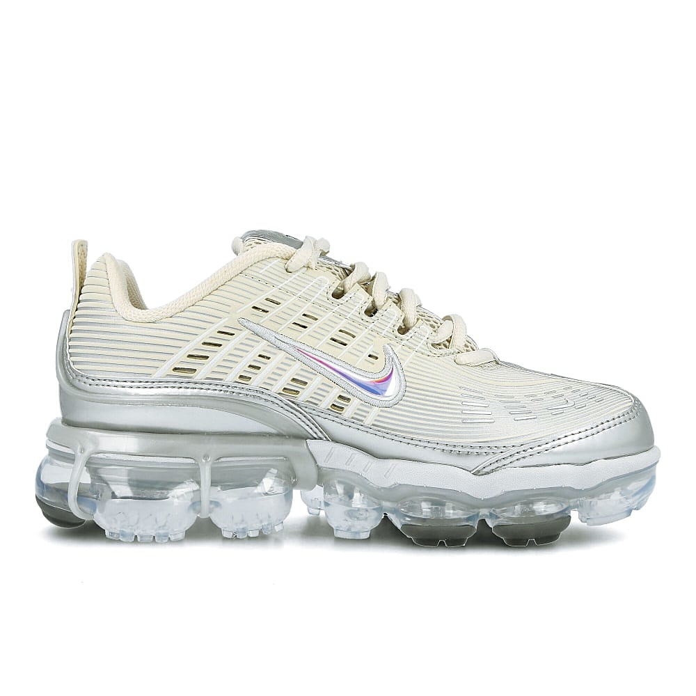 Nike wmns air vapormax 360 Fossil-Metallic Silver - Black Sneakers Silhouette | Overkill
