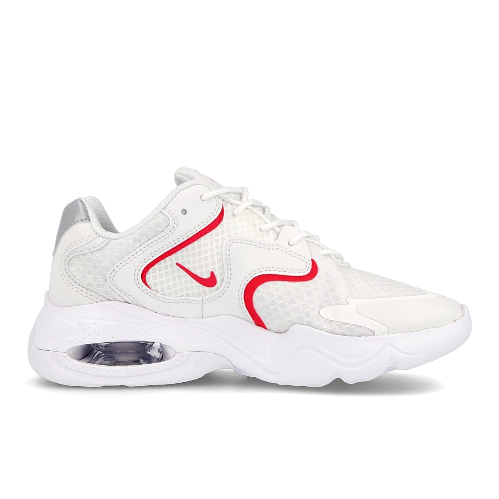 Nike wmns air max 2x Summit White-Siren Red - White Sneakers Silhouette | Overkill