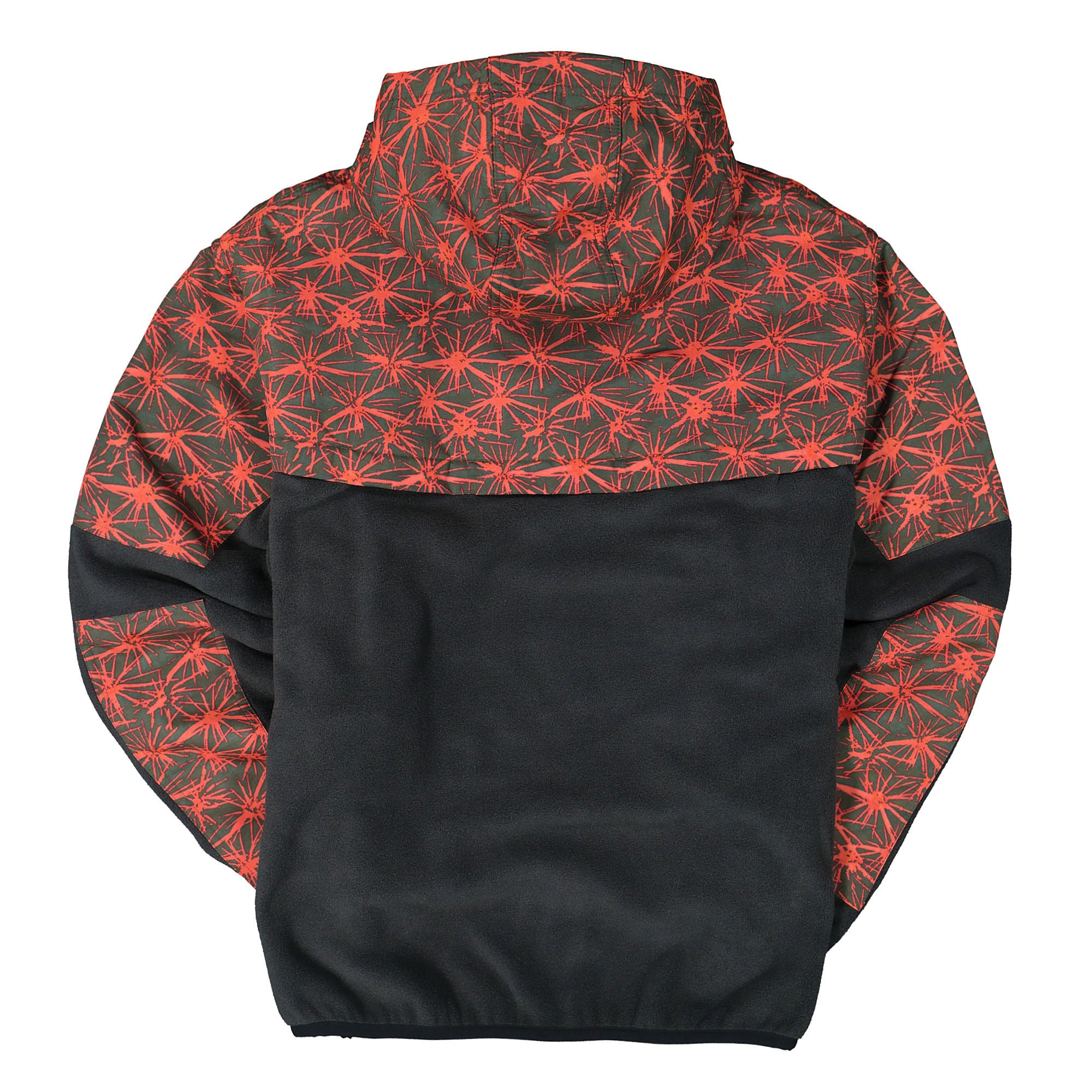 Nike ACG AOP Light Weight Fleece Jacket Black / Rush Red Fleece Jackets Material | Overkill