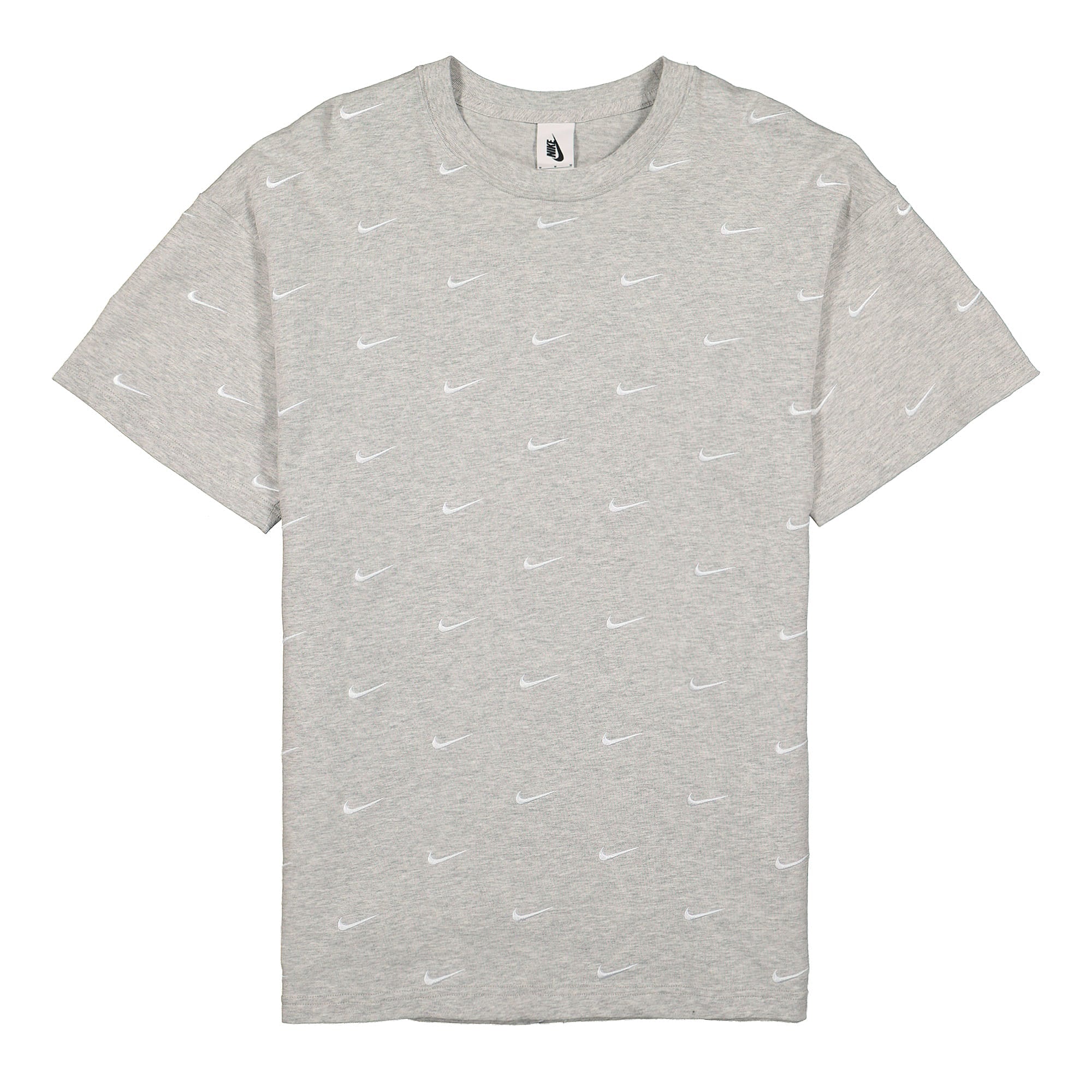 Nike NRG Swoosh Logo Tee Grey Heather T-Shirts CK4094 050 | Overkill