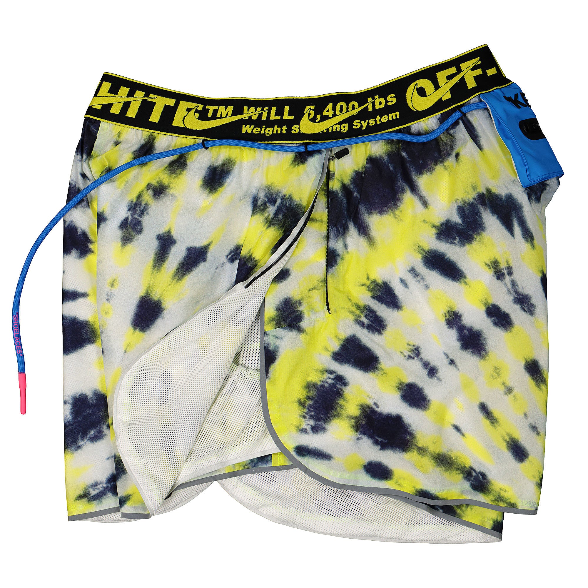 Nike Wmns NRG Short #23 AOP Volt Shorts Detailfoto | Overkill