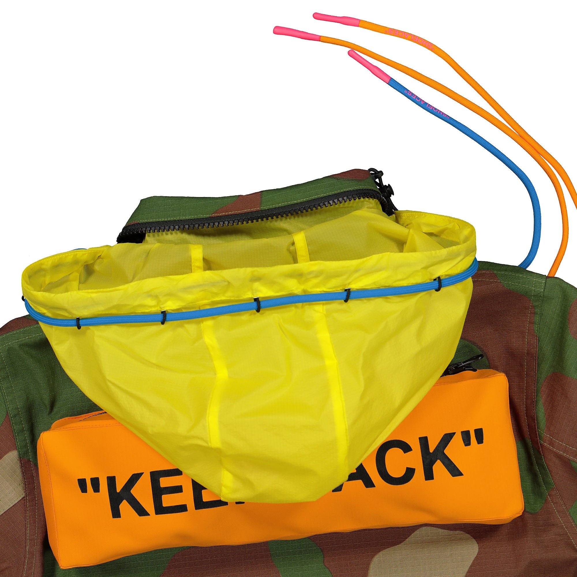 Nike Off-White x Nike Wmns NRG Jacket #27 AOP 2 Palm Green Jackets Detail view 1 | Overkill