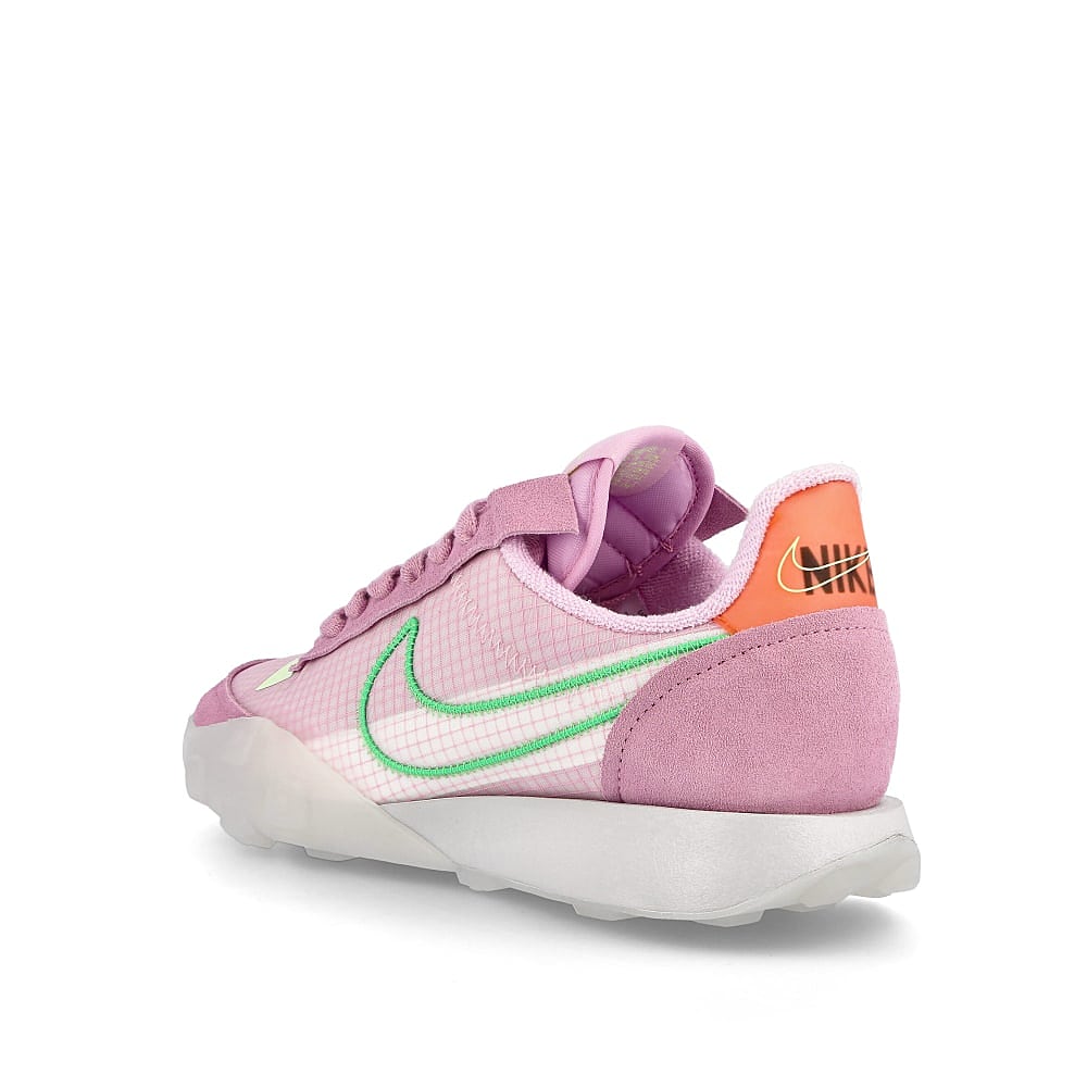 Nike wmns waffle racer 2x Light Arctic Pink-Poison Green - Grey Fog Sneakers Material | Overkill