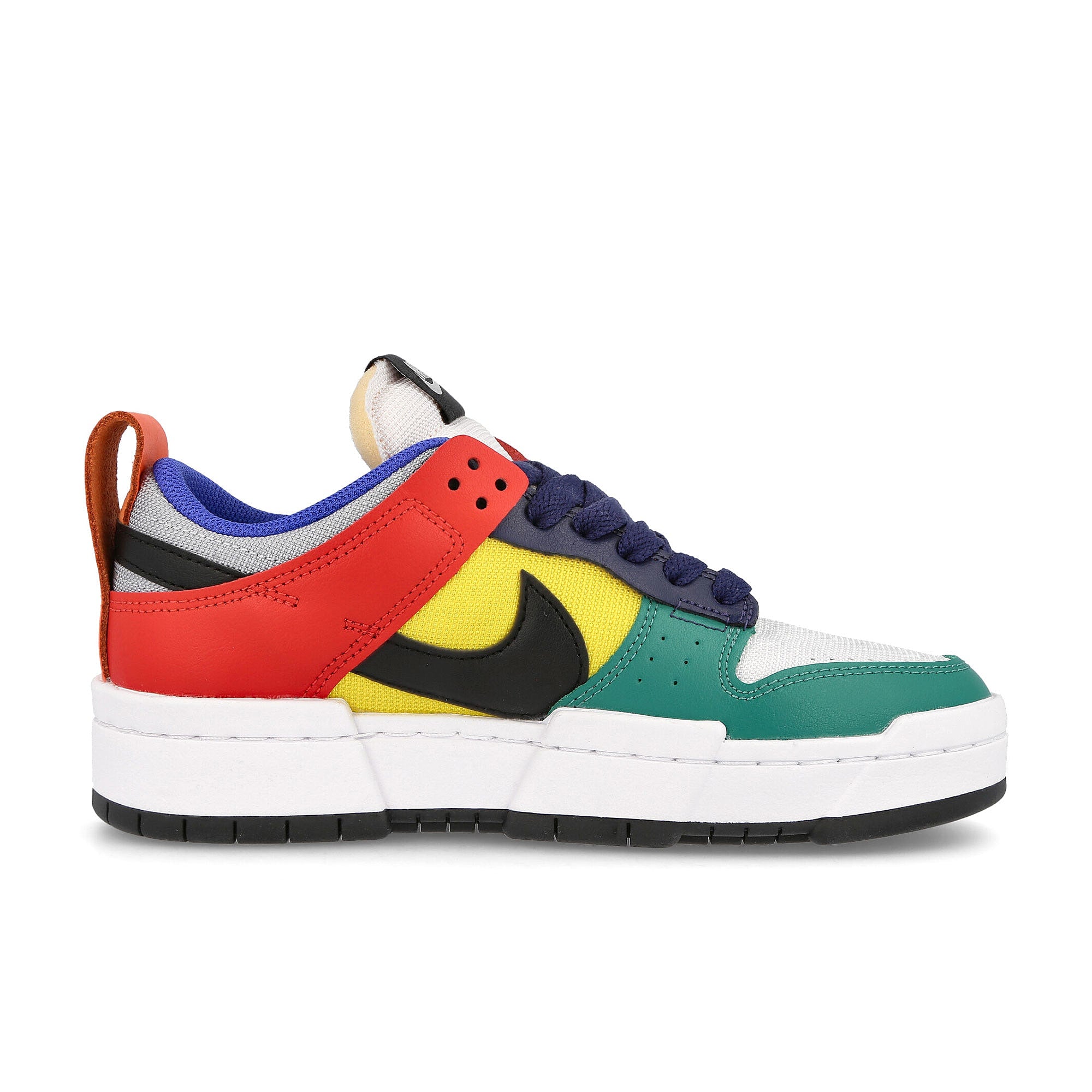 Nike wmns dunk low disrupt Wolf Grey-Black - Tour Yellow Low Top Sneakers Silhouette | Overkill