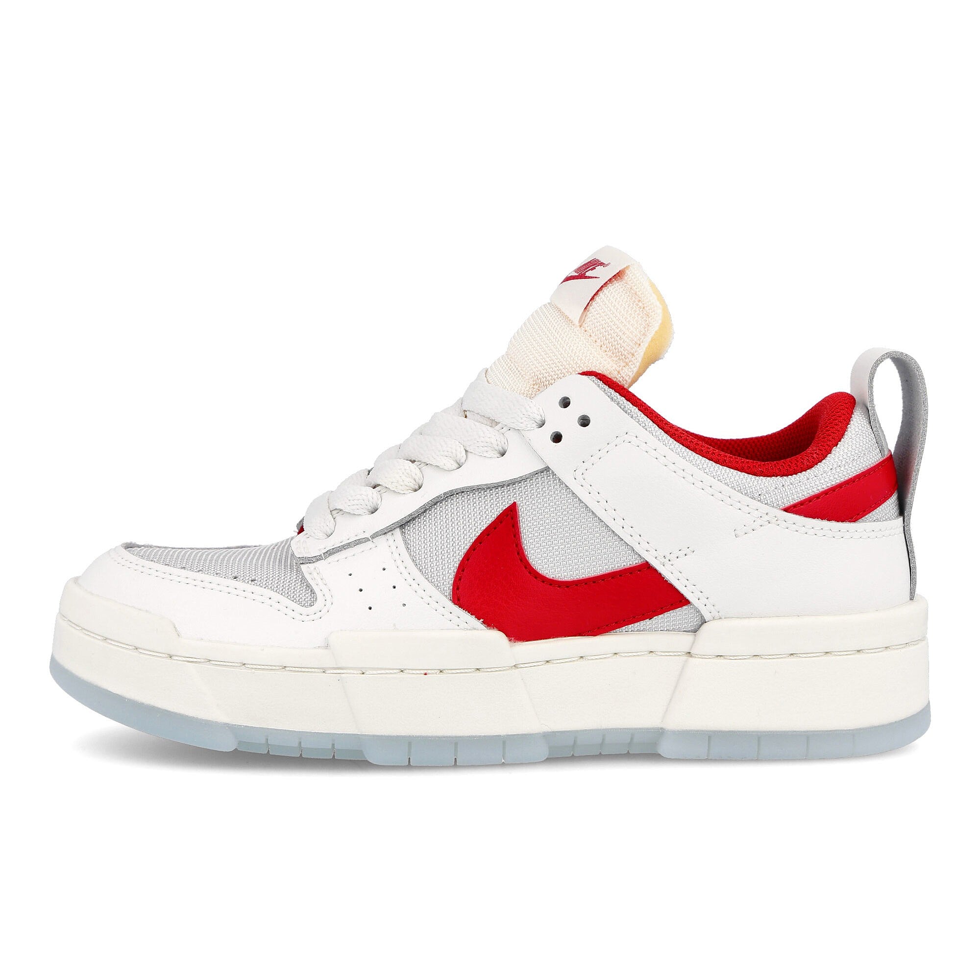 Nike wmns dunk low disrupt Summit White / Gym Red - Photon Dust - Sail CK6654 101 | Overkill
