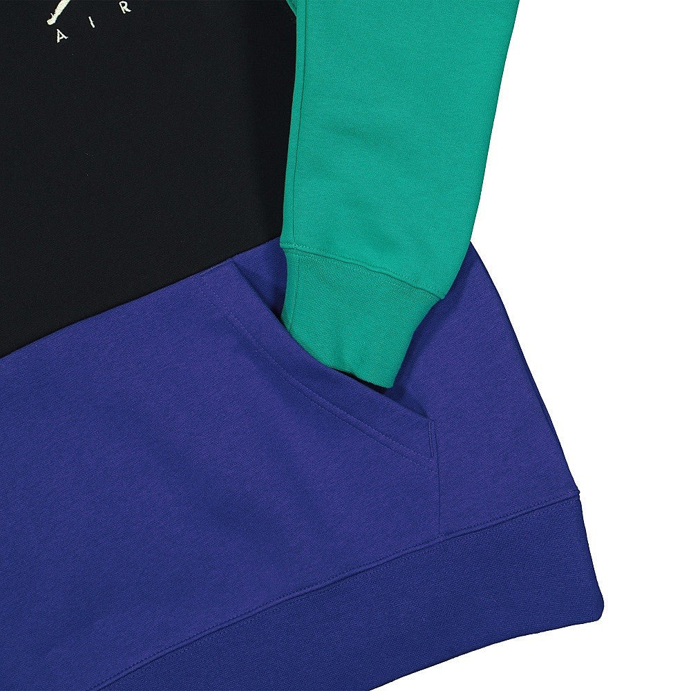 Jordan Air Jordan Jumpman Fleece Pullover Black / Court Purple / Barely Volt Sweatshirts Detailfoto | Overkill