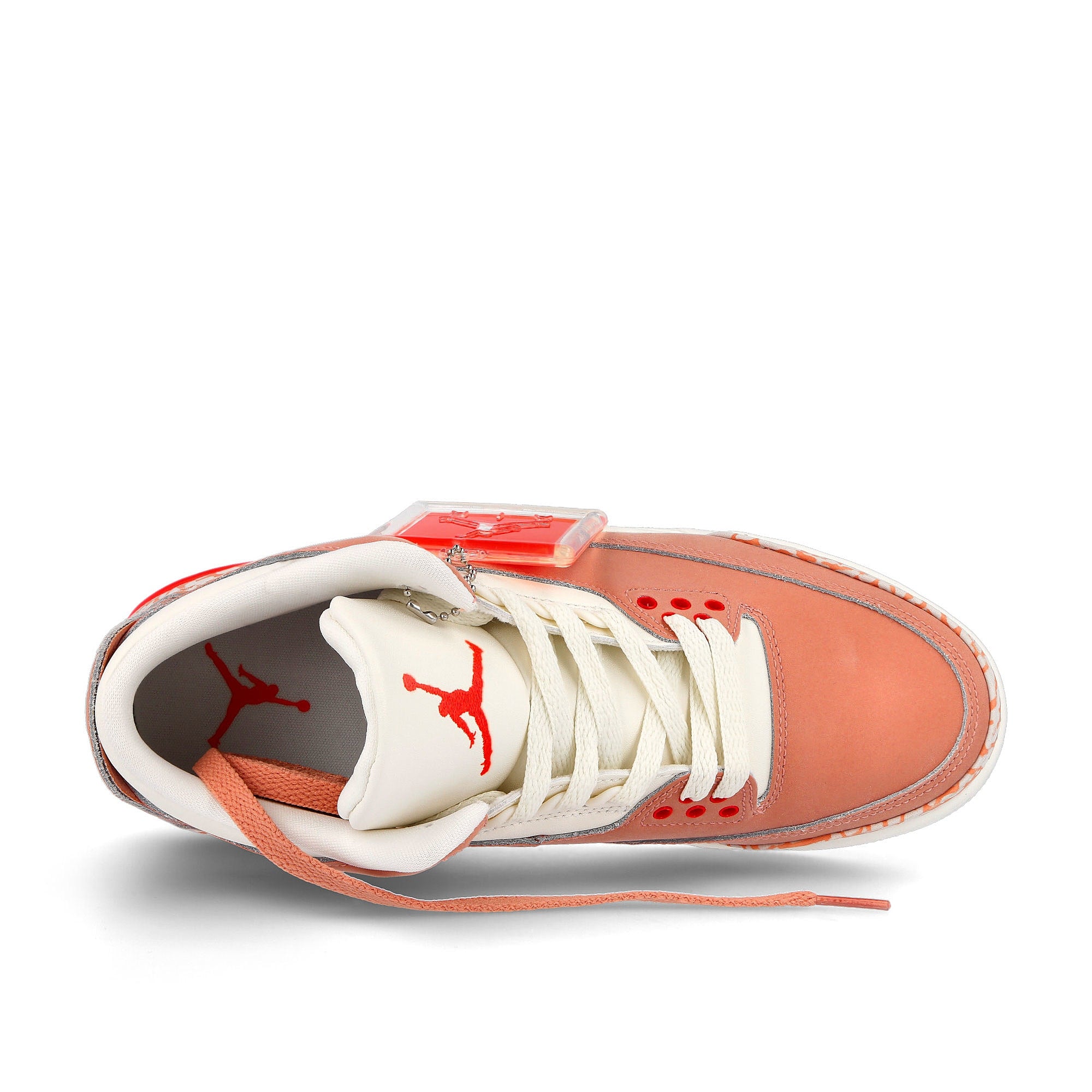 Jordan Wmns Air Jordan 3 Retro Rust Pink / Bright Crimson - Sail Detail view 1 | Overkill