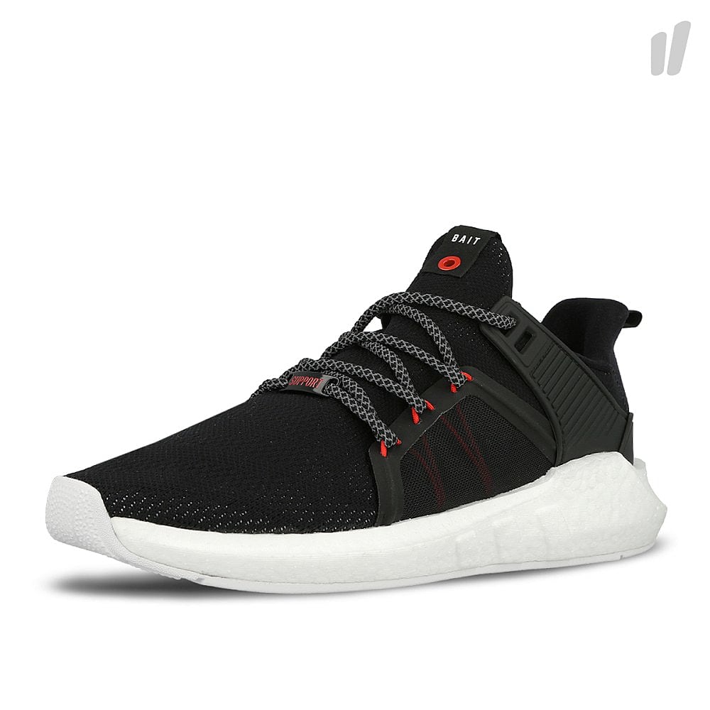 adidas consortium equipment support future Core Black / Core Red / Carbon Sneakers Close Up | Overkill