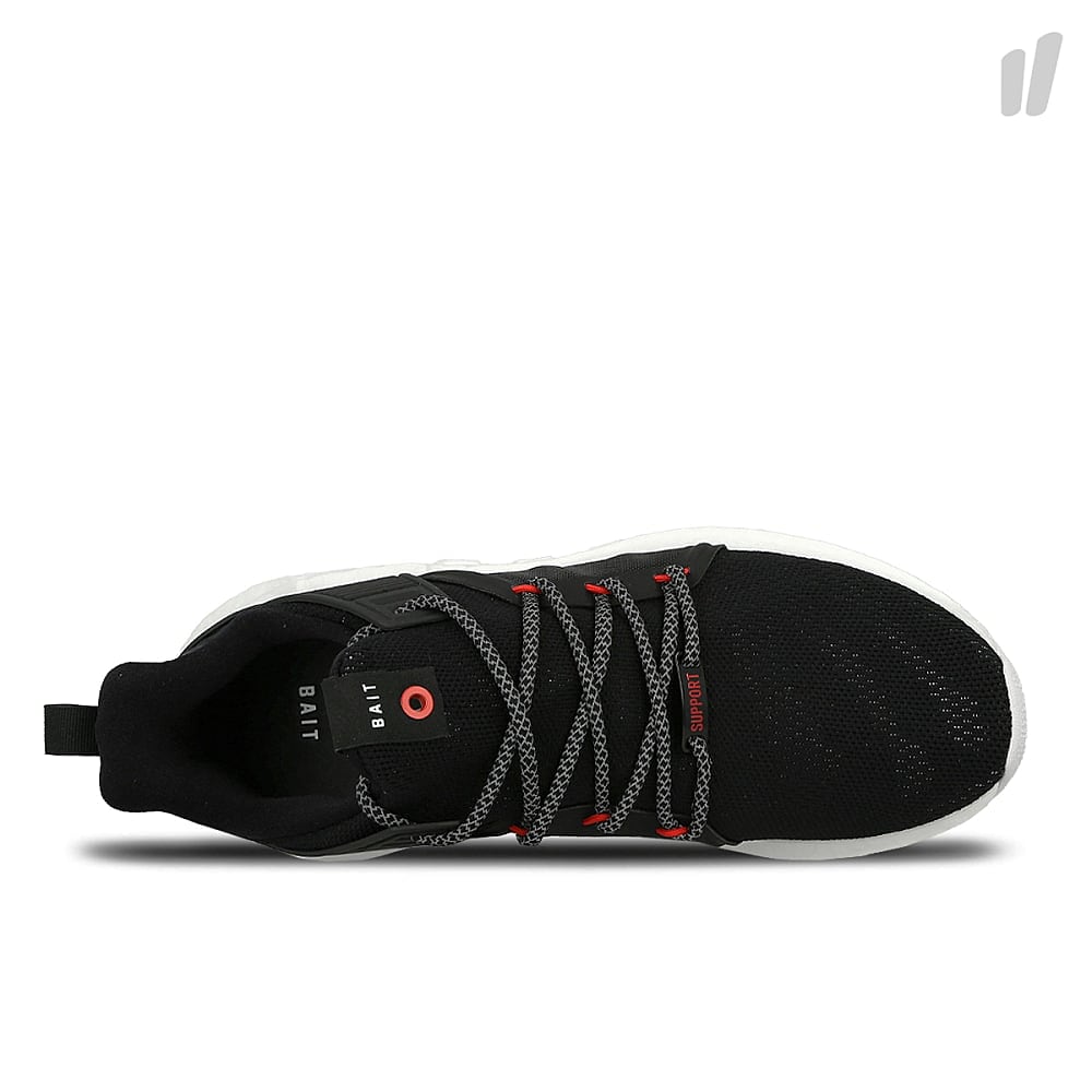 adidas consortium equipment support future Core Black / Core Red / Carbon Sneakers Detailfoto | Overkill