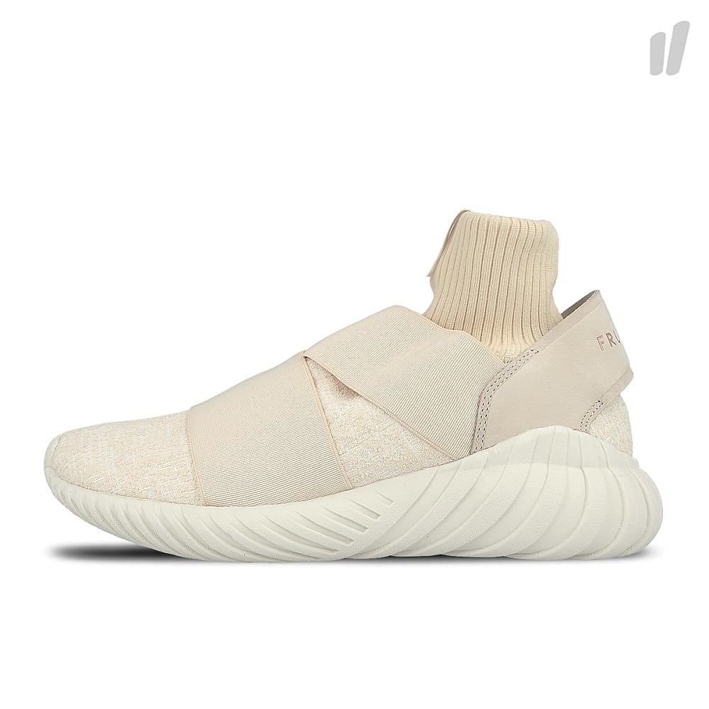 adidas consortium wmns tubular elastic se Linen-Footwear White-Clear White Sneakers | Overkill