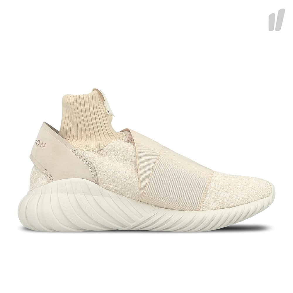 adidas consortium wmns tubular elastic se Linen-Footwear White-Clear White Sneakers Silhouette | Overkill