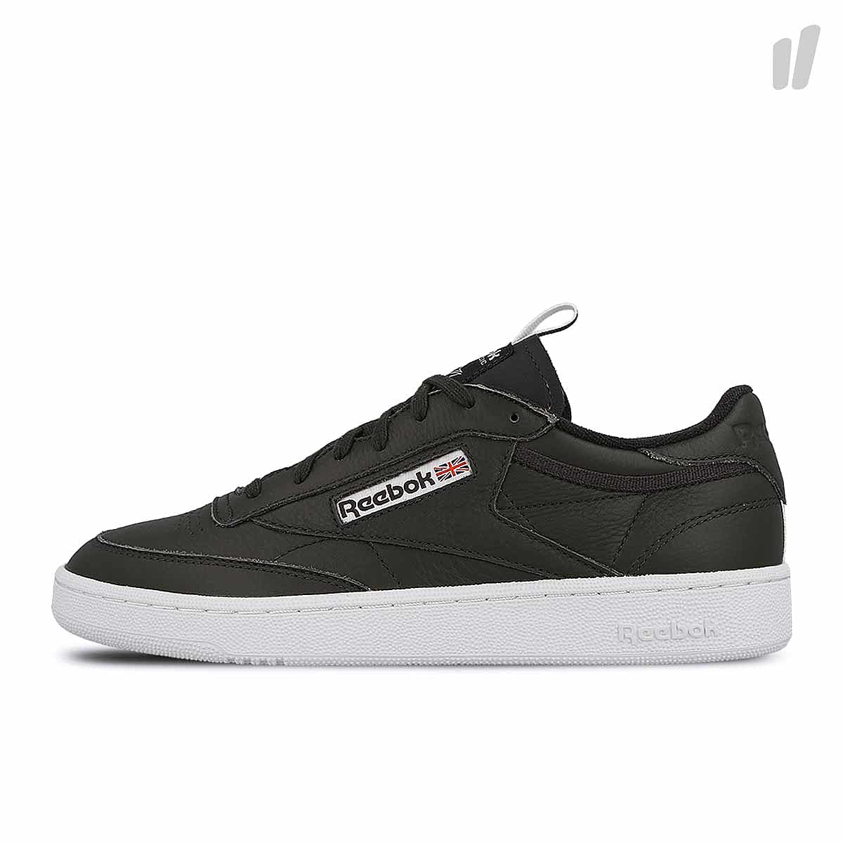 Reebok club c 85 rt Coal / White / Moss Low Top Sneakers CM9571 | Overkill