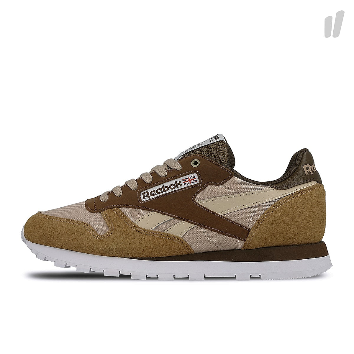 Reebok classic leather mccs Cappuccino / Toffee / Hot Chocolate / Mushroom / Bone Low Top Sneakers CM9610 | Overkill