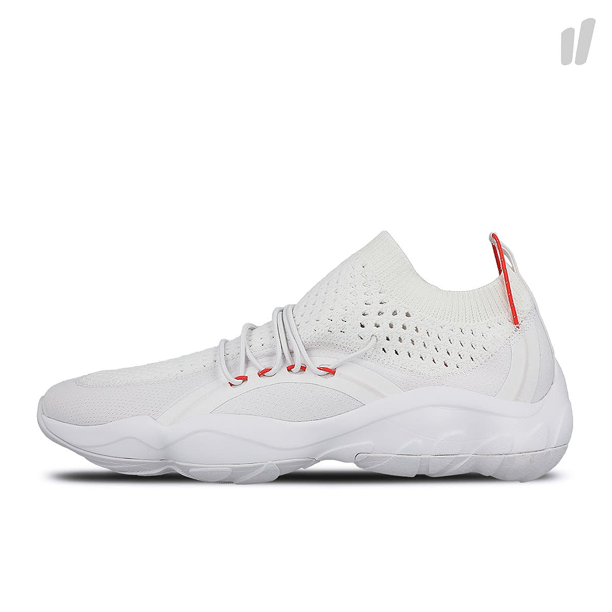 Reebok dmx fusion nr White / Black / Neon Cherry Low Top Sneakers CM9644 | Overkill