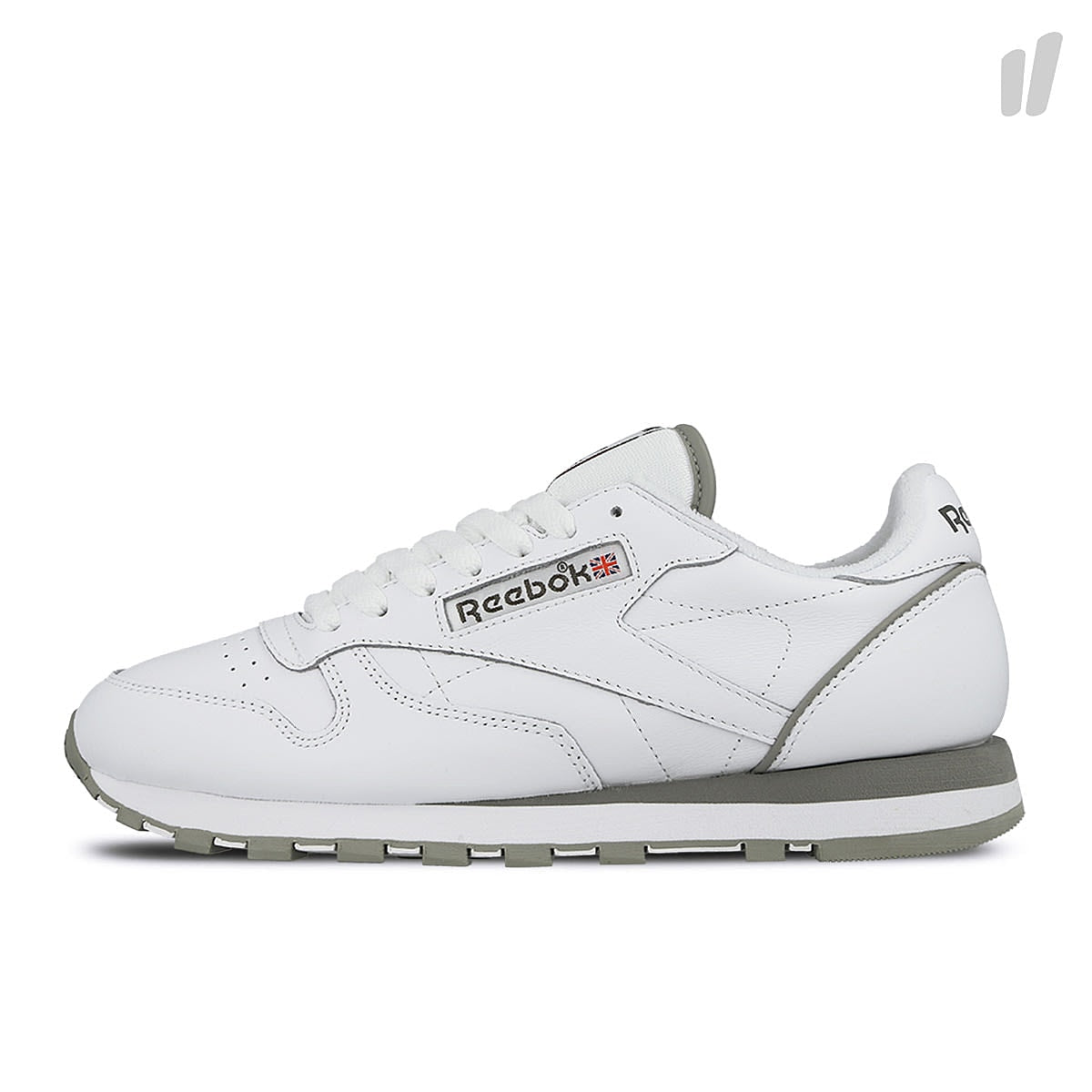 Reebok classic leather archive White-Carbon-Red-Grey Low Top Sneakers CM9670 | Overkill