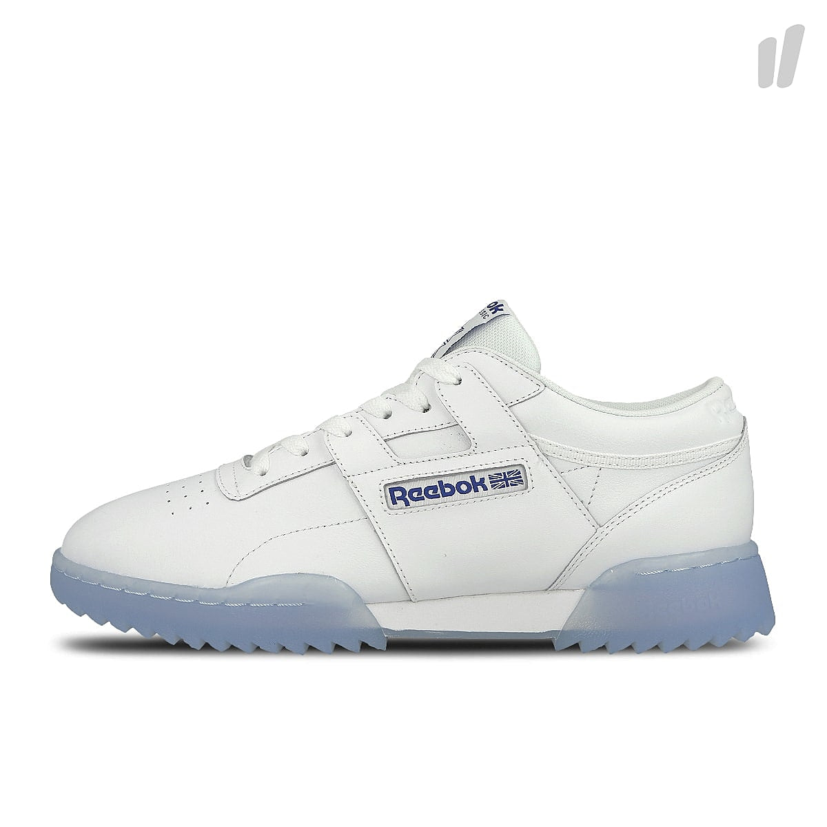 Reebok workout clean ripple ice White / Acid Blue - Ice Sneakers CM9931 | Overkill