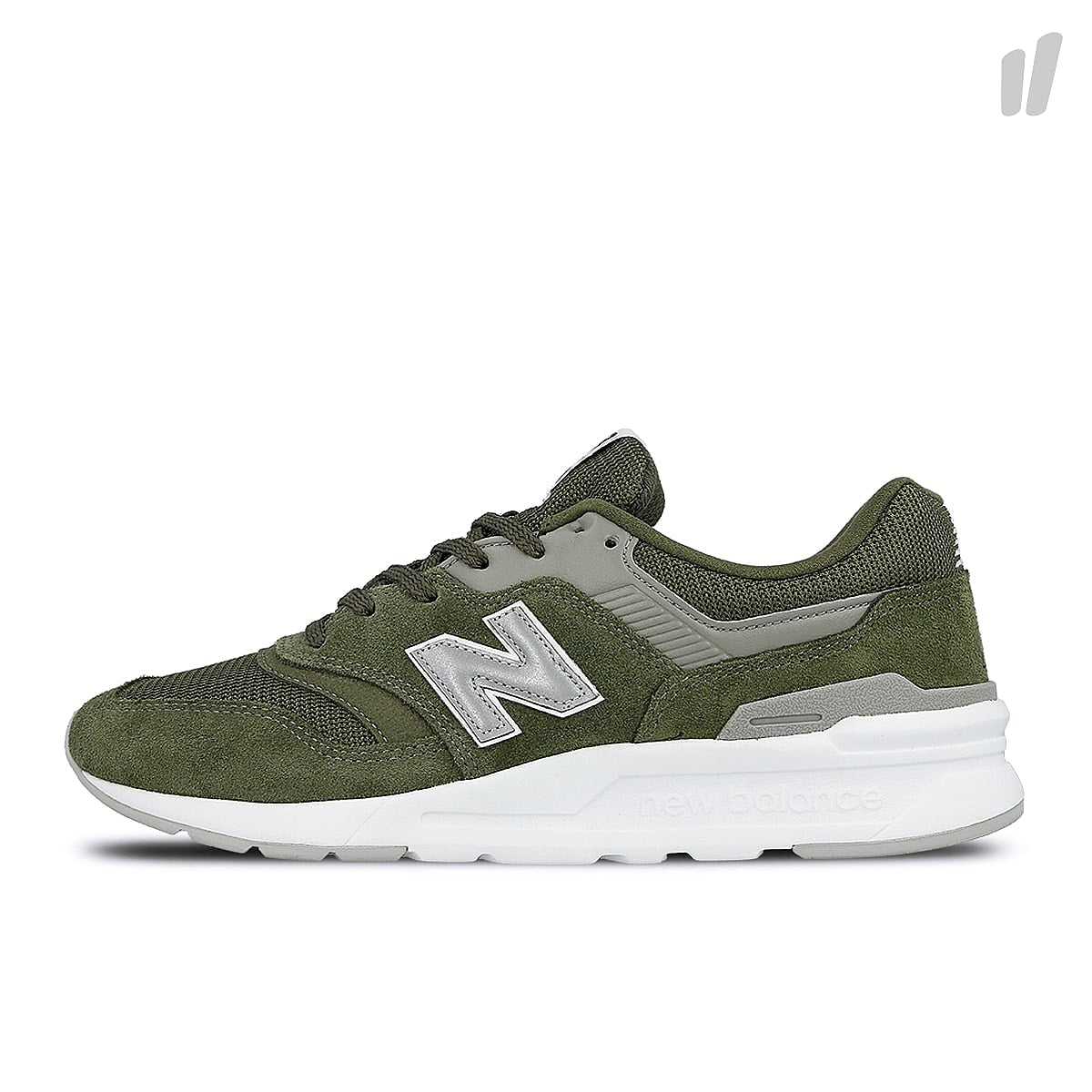 New Balance cm 997 hcg Khaki Low Top Sneakers 714401-60-20 | Overkill