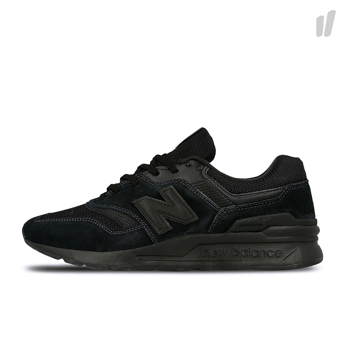 New Balance cm 997 hci Black Low Top Sneakers 714401-60-81 | Overkill