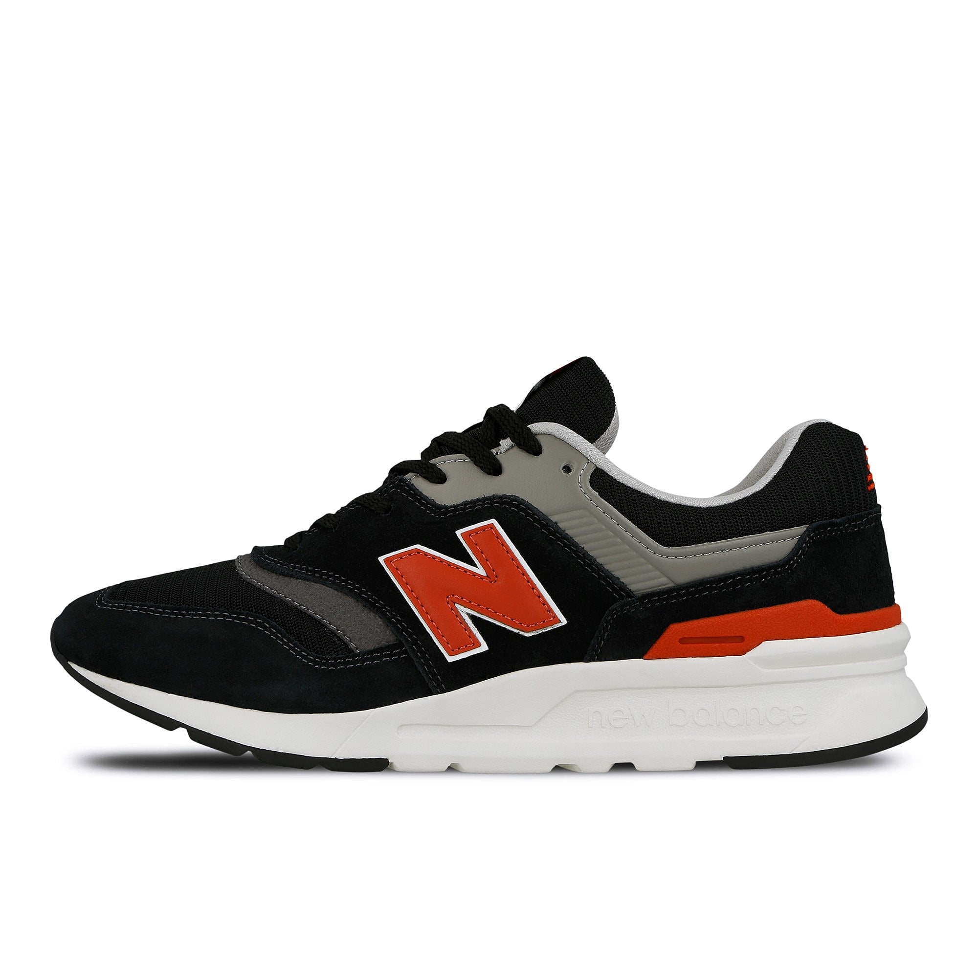 New Balance cm 997 hdk Black / Red Low Top Sneakers 738151-60-8 | Overkill