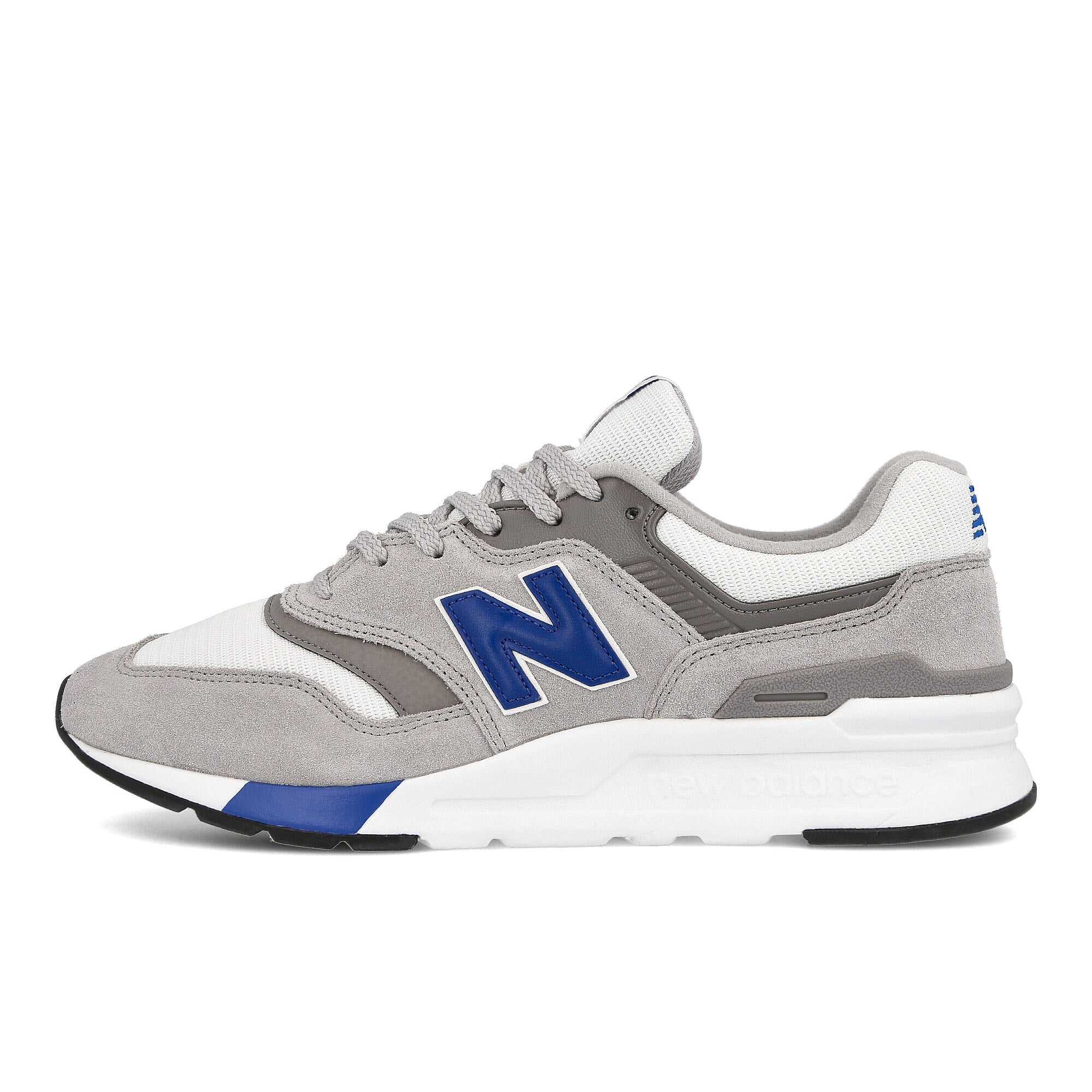 New Balance cm 997 hey Grey-Blue Low Top Sneakers 774461-60-3 | Overkill