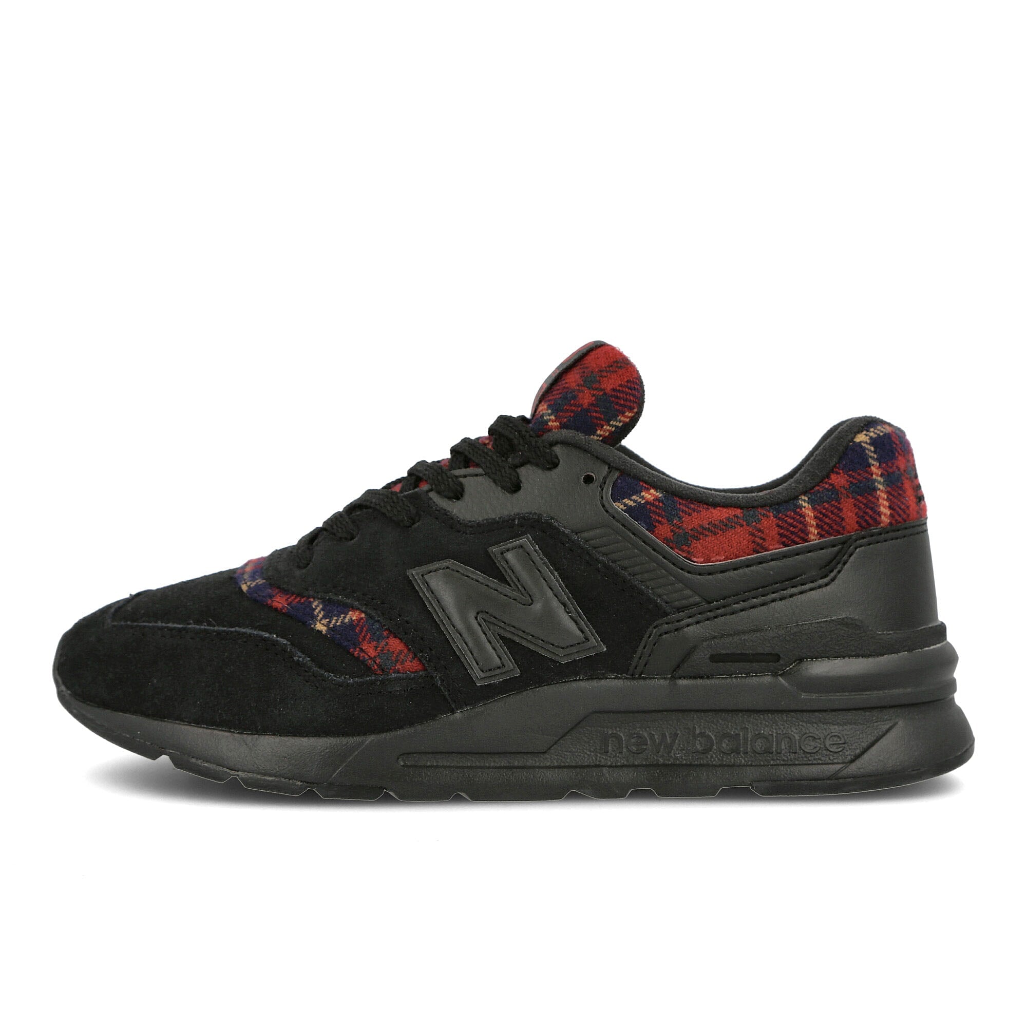 New Balance cw 997 hxb Black-Red Low Top Sneakers CW 997 HXB-766881-50-8 | Overkill