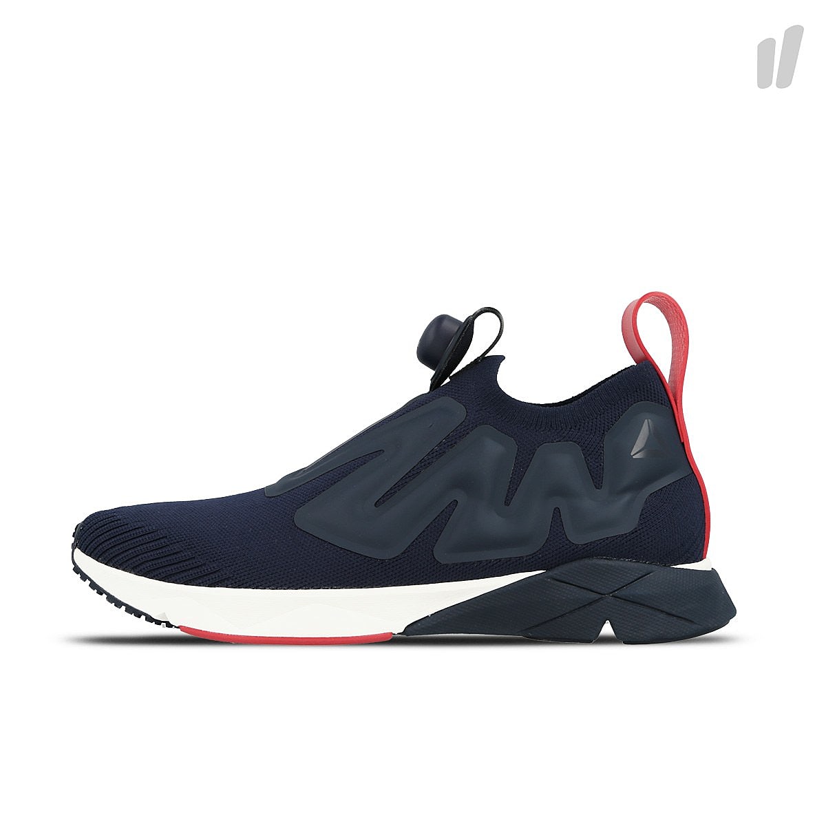 Reebok pump supreme ultraknit Navy-Chalk-Red-White Sweatshirts CN0078 | Overkill