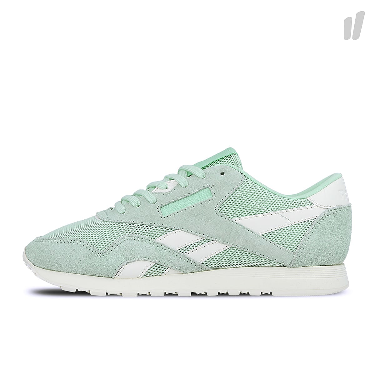 Reebok wmns classic nylon mesh m Mist-Chalk Sneakers CN0110 | Overkill