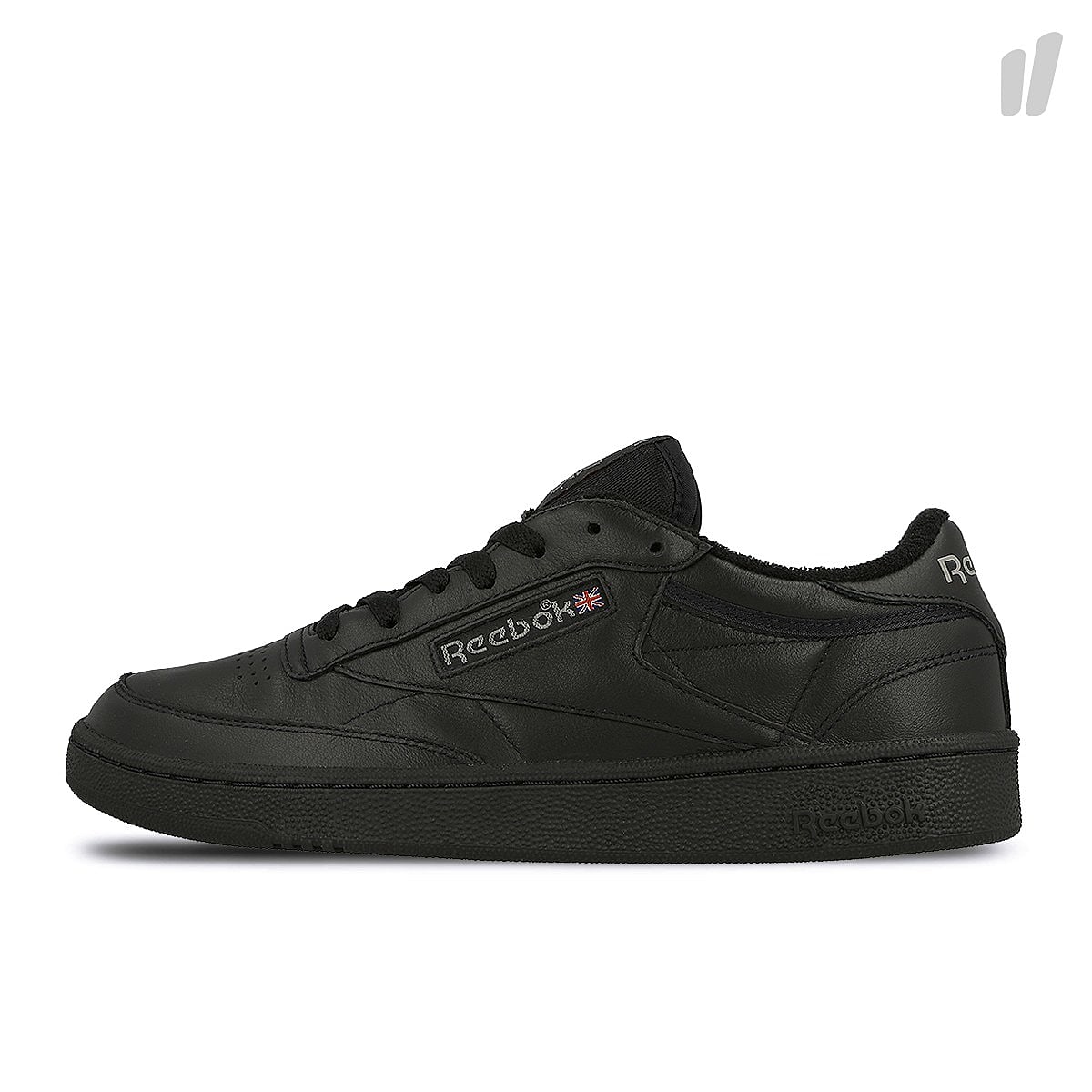 Reebok club c 85 archive Black / Carbon / Excellent Red Low Top Sneakers CN0647 | Overkill