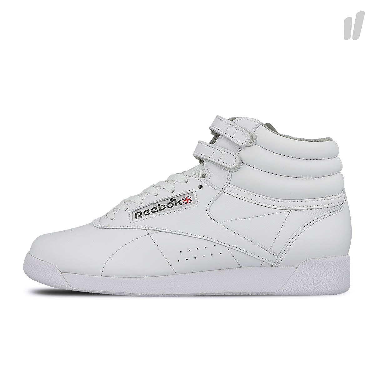 Reebok wmns freestyle hi White-Carbon-Red-Grey Sneakers CN0796 | Overkill