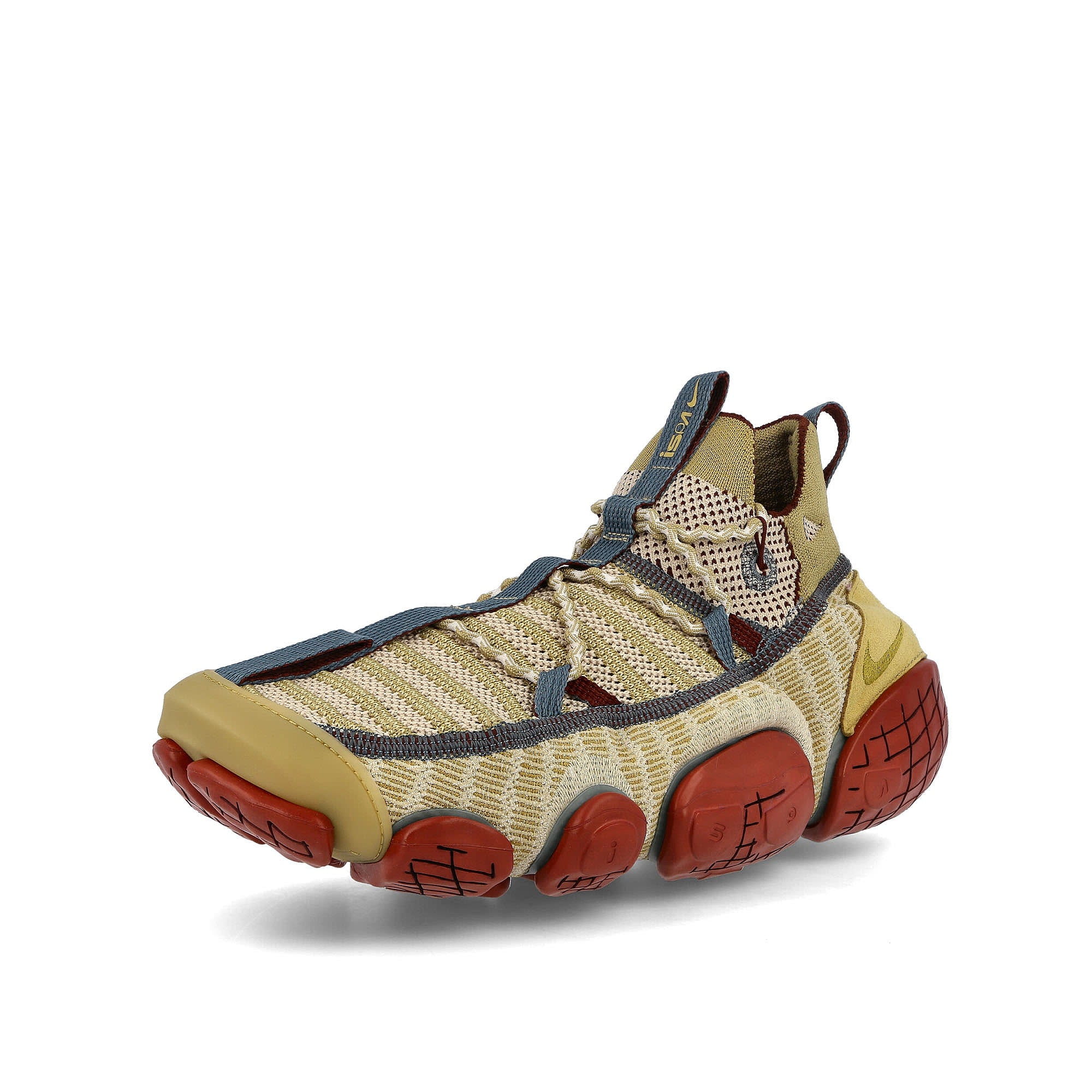 Nike ispa link Barley-Desert Moss - Redstone Sneakers Close Up | Overkill