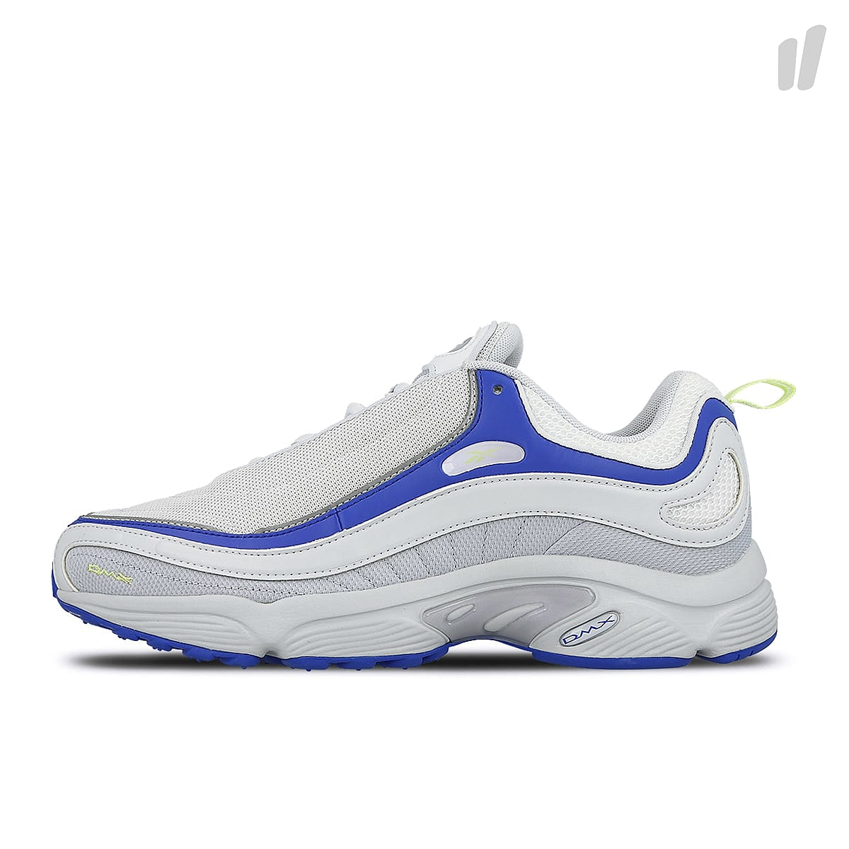 Reebok daytona dmx spirit White-Grey-Blue Low Top Sneakers CN3806 | Overkill