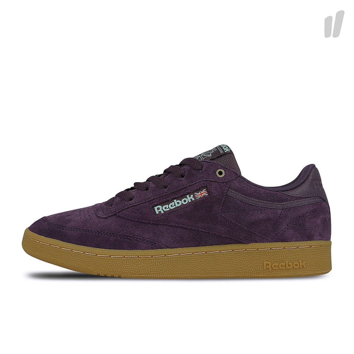 Reebok club c 85 mu MC - Deep Purple / Malachite Lite / Gum Low Top Sneakers CN3866 | Overkill